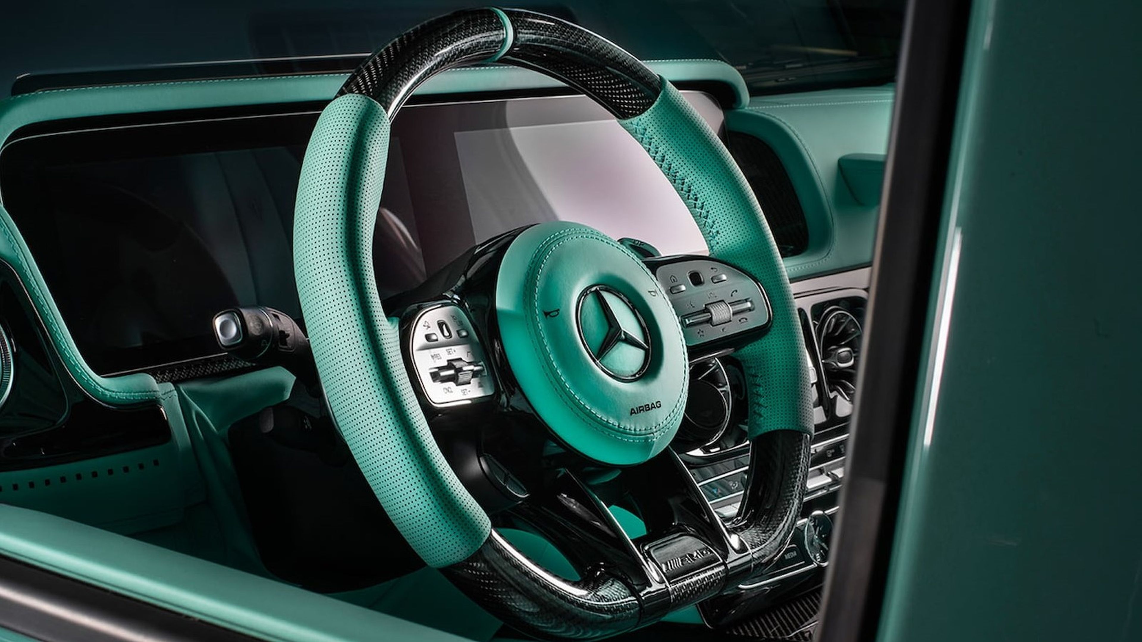 Interior del Mercedes-AMG G 63 de Carlex Design
