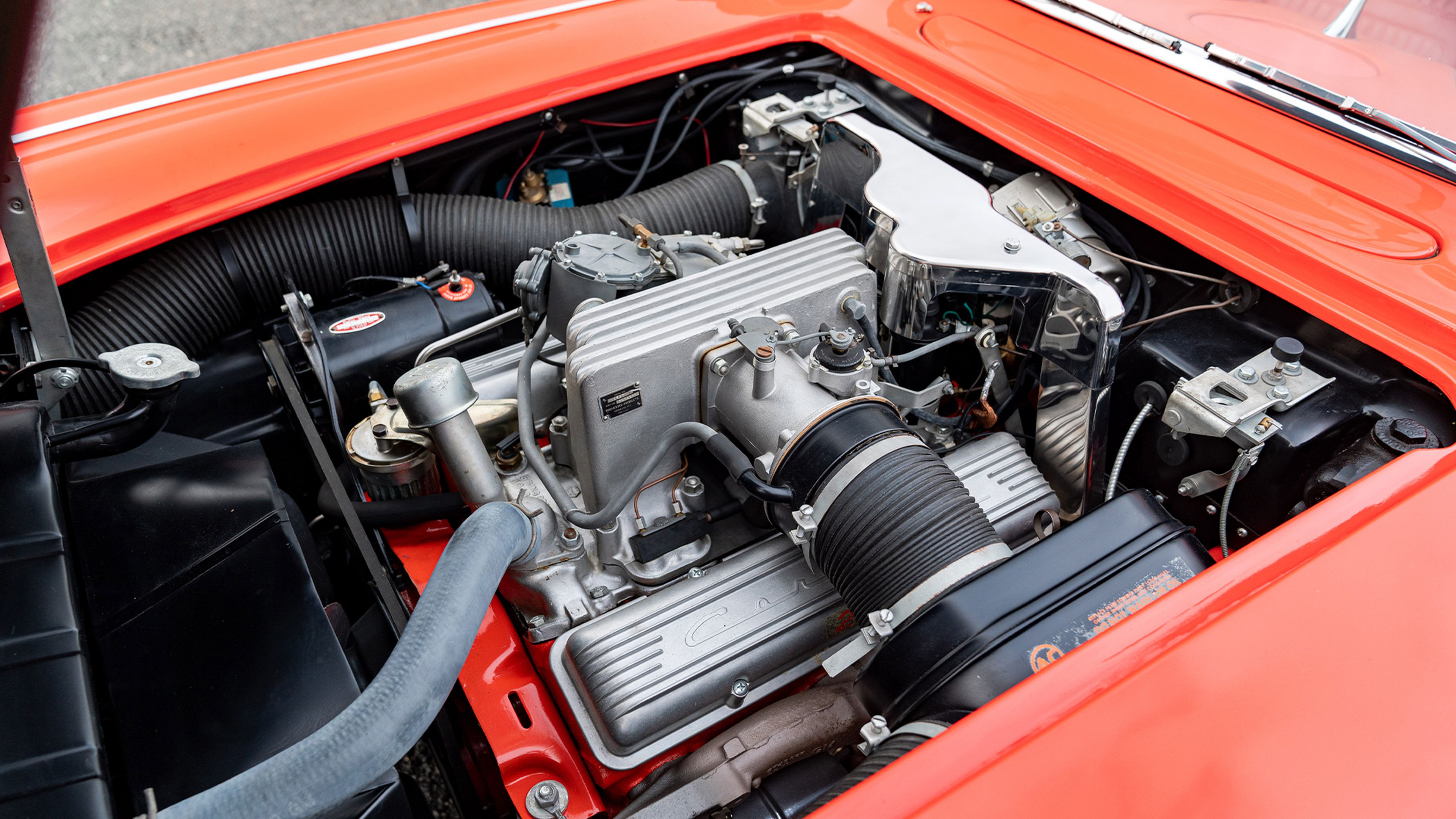 Motor del Chevrolet Corvette Fuel Injected