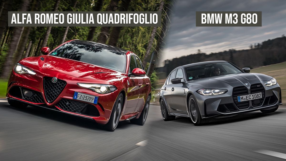 Alfa Romeo Giulia Quadrifoglio o BMW M3: stile italiano o tedesco?
