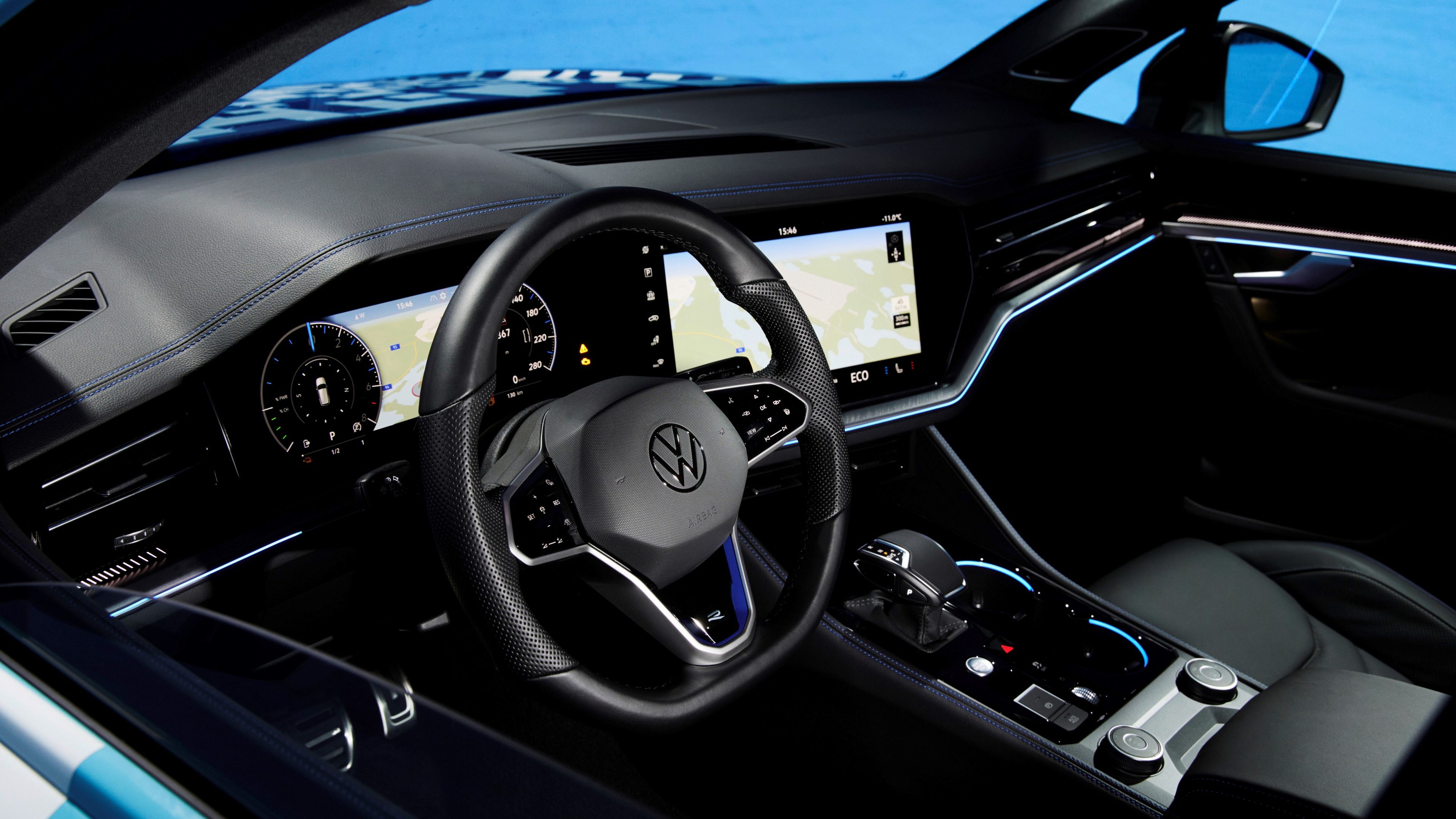 Interior del Volkswagen Touareg 2023