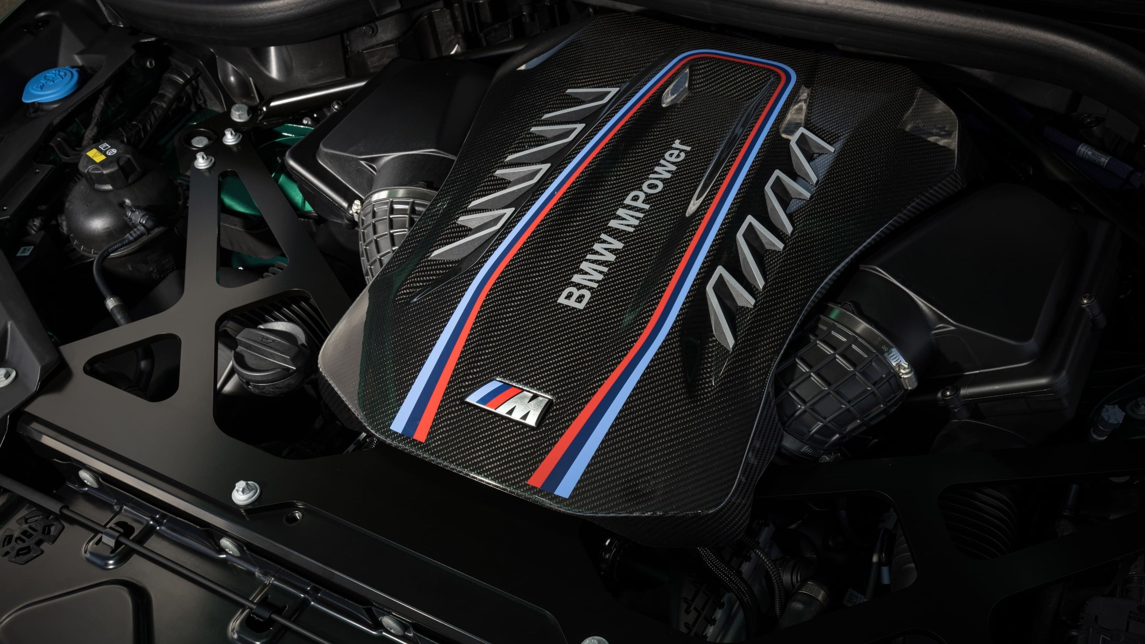 Motor del BMW X5 M Competition 2023