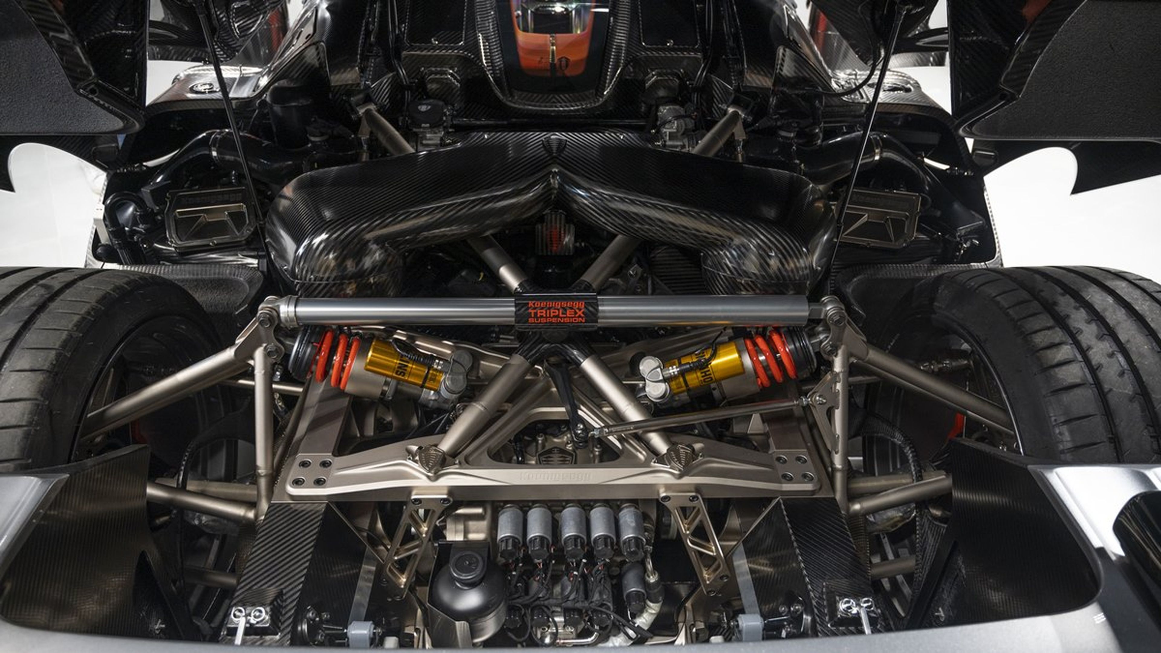 Motor del Koenigsegg CC850