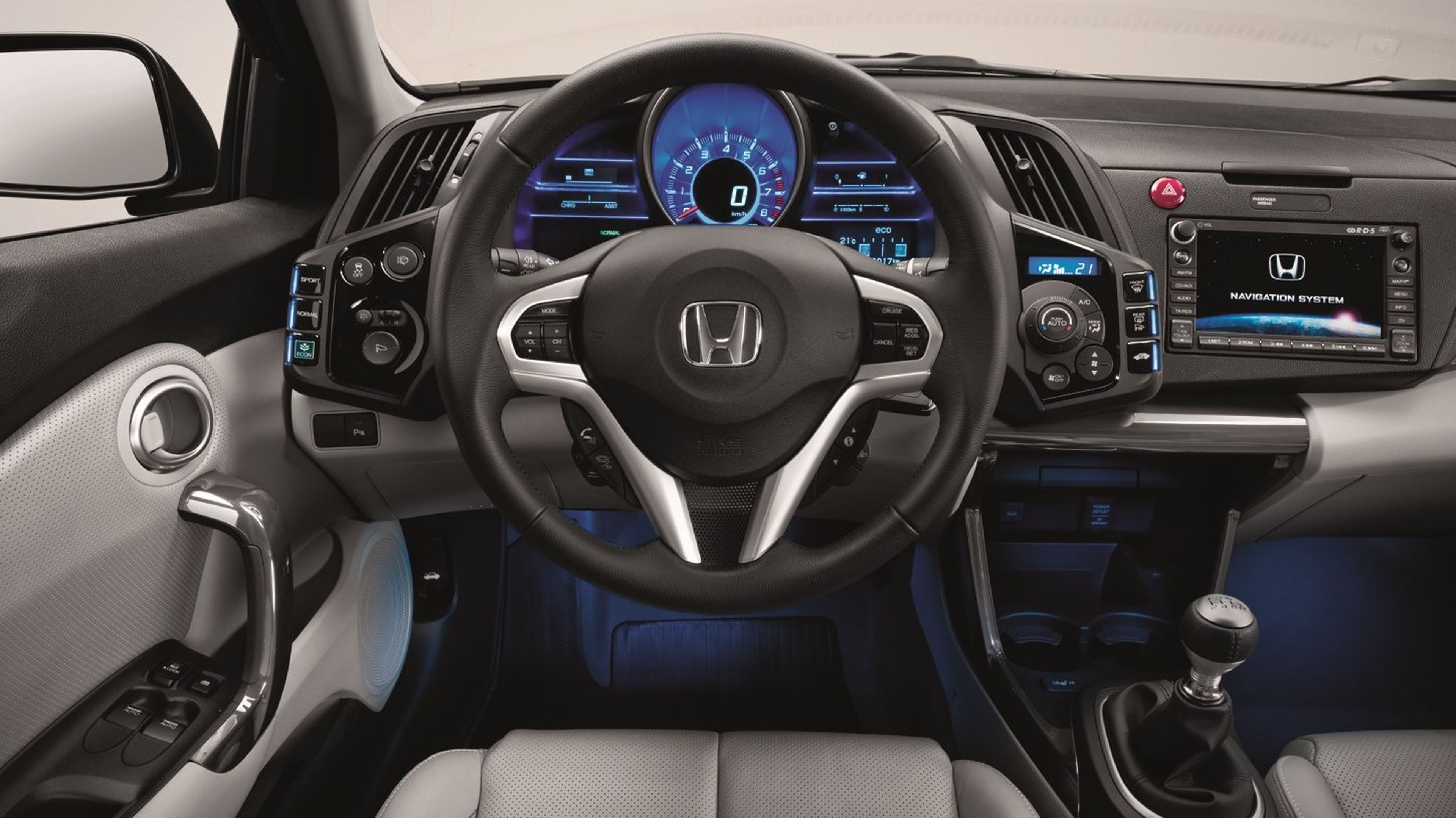 Interior del Honda CR-Z