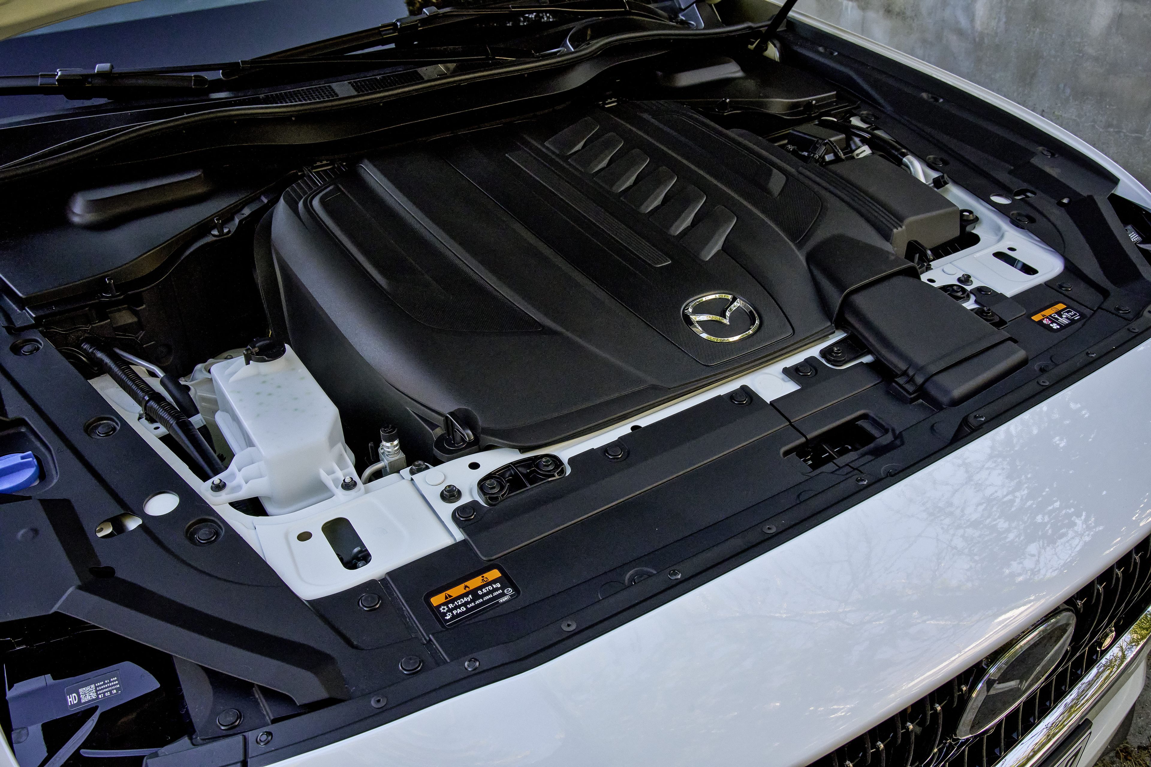 Motor diésel de 6 cilindros del Mazda CX-60