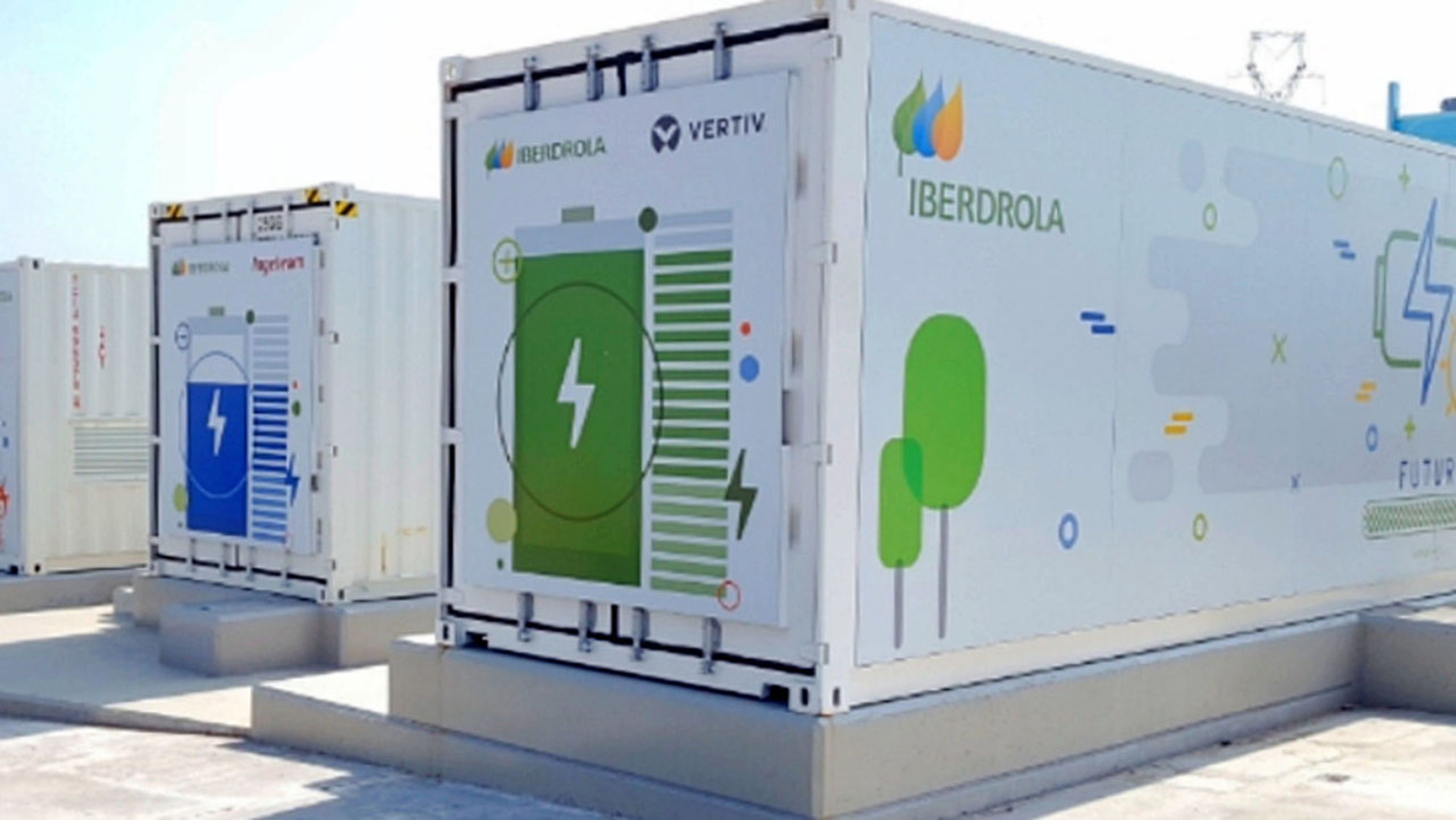 contenedor de baterías de Iberdrola