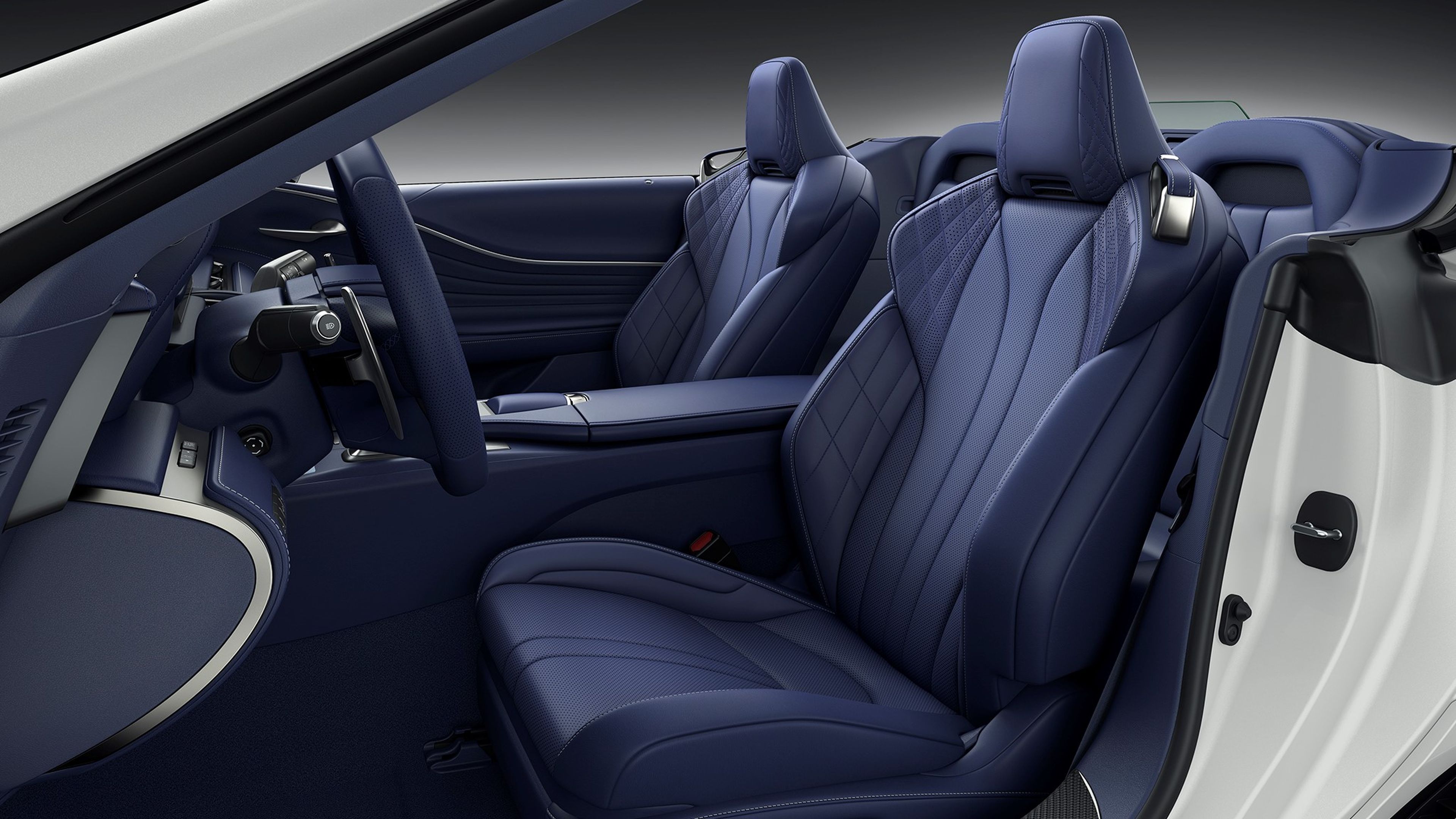 Interior del Lexus LC Ultimate Edition
