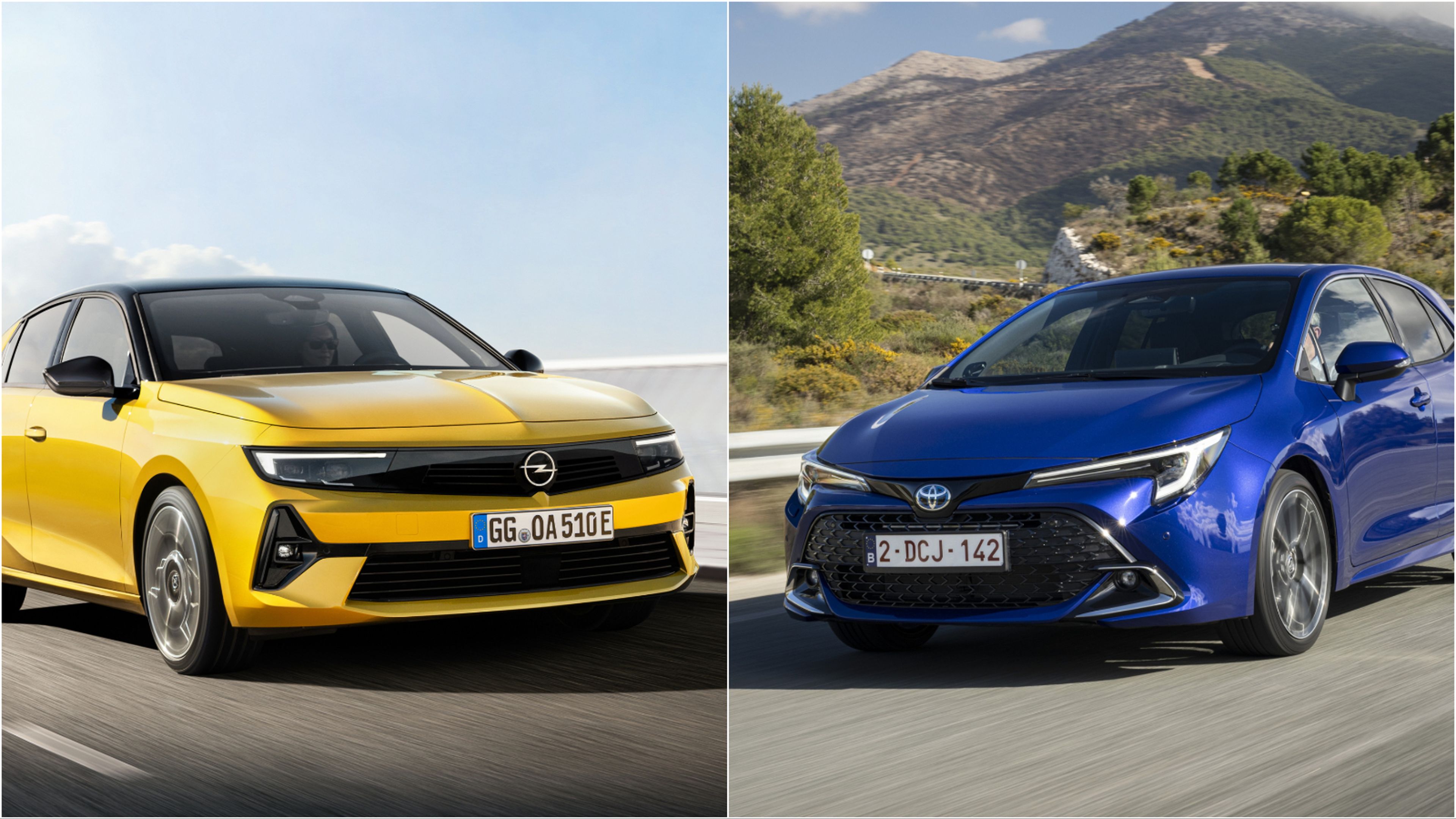 Opel Astra vs Toyota Corolla