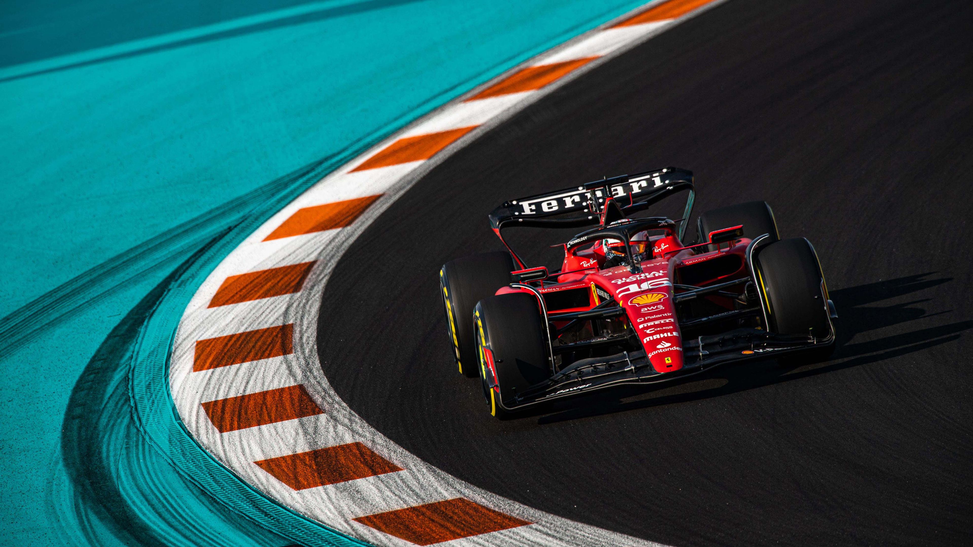 Charles Leclerc en el GP de Miami de Fórmula 1 2023