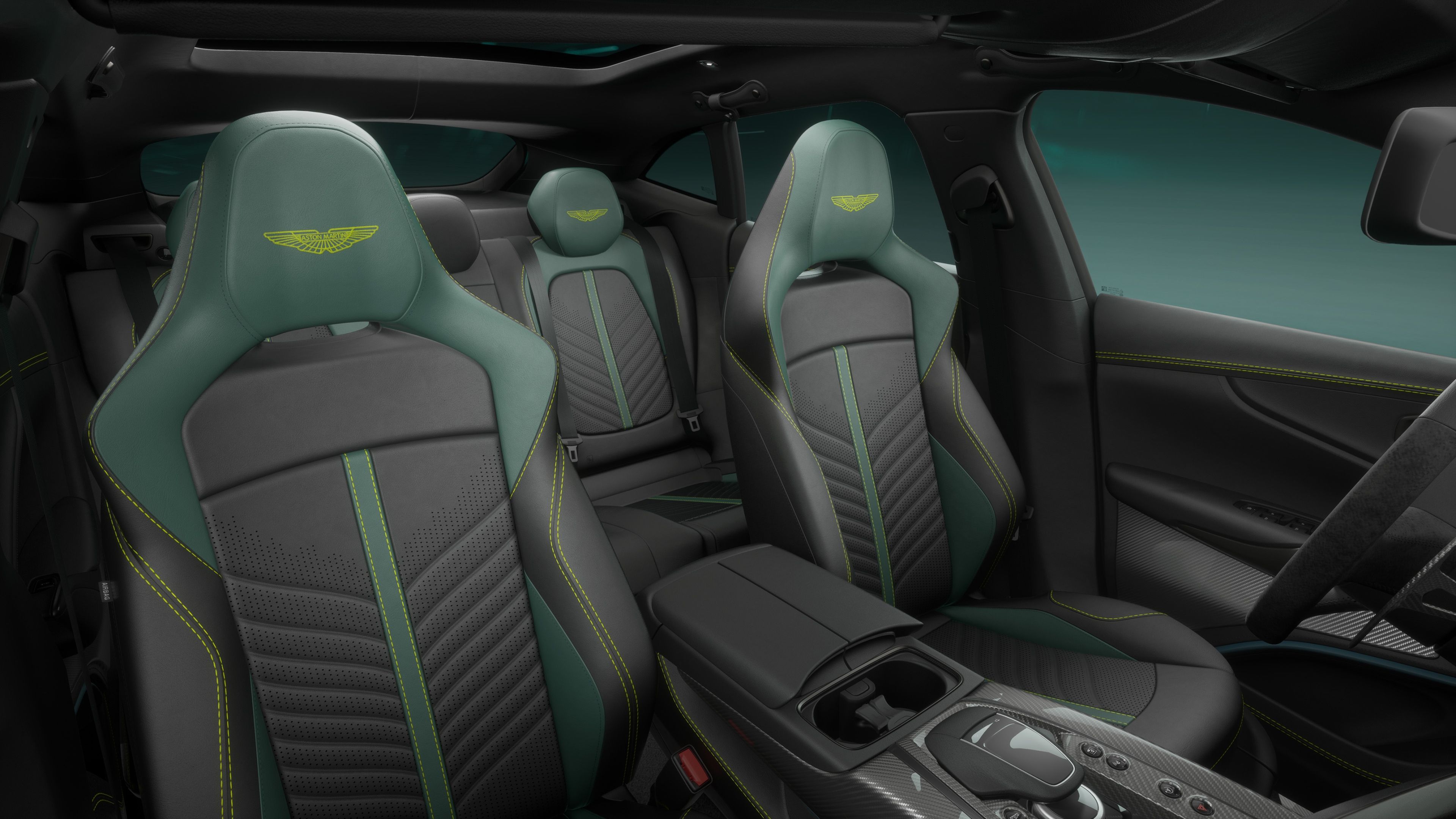 Interior del Aston Martin DBX707 AMR23 Edition
