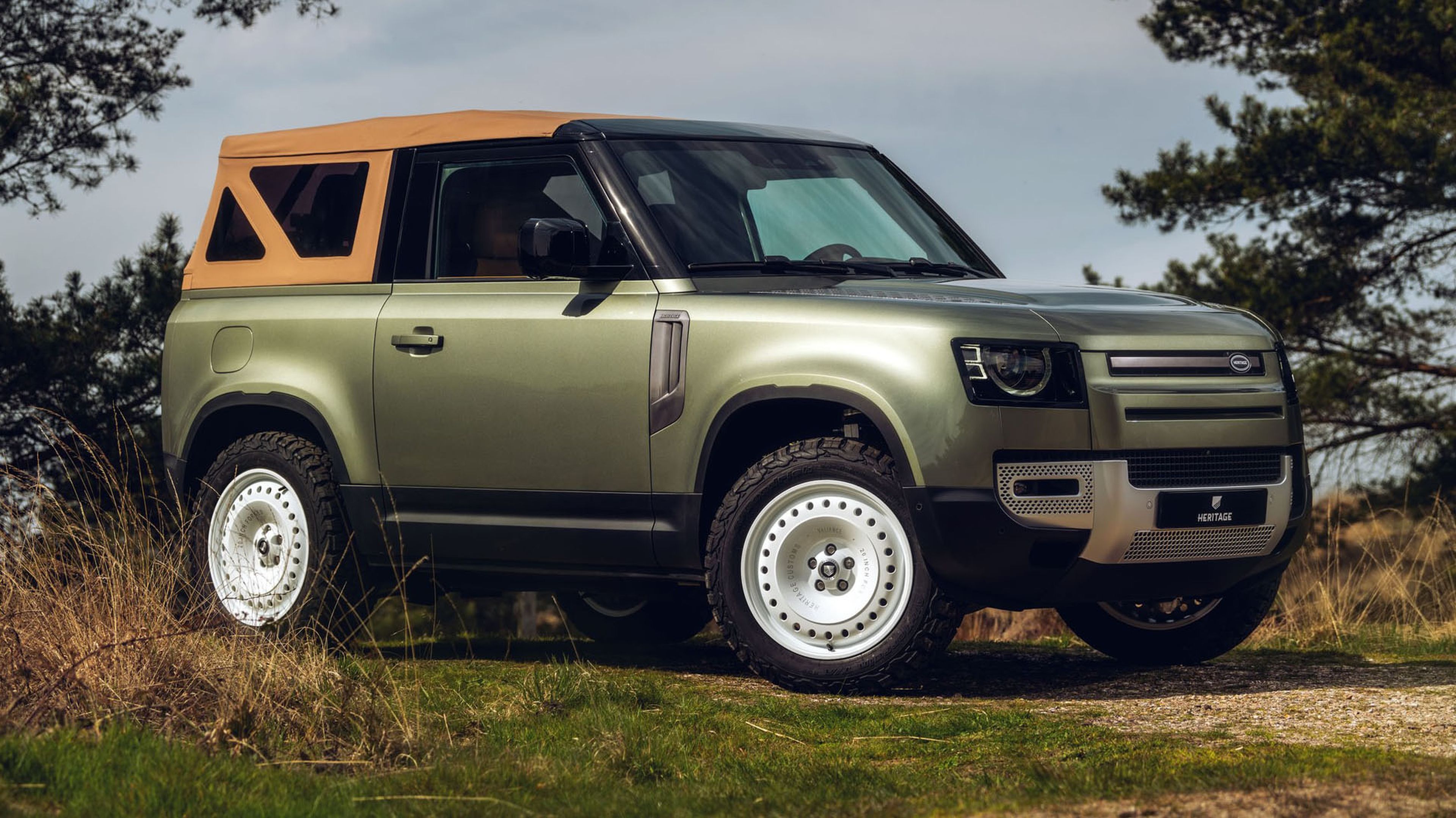 Land Rover Defender descapotable 'Valiance Convertible’