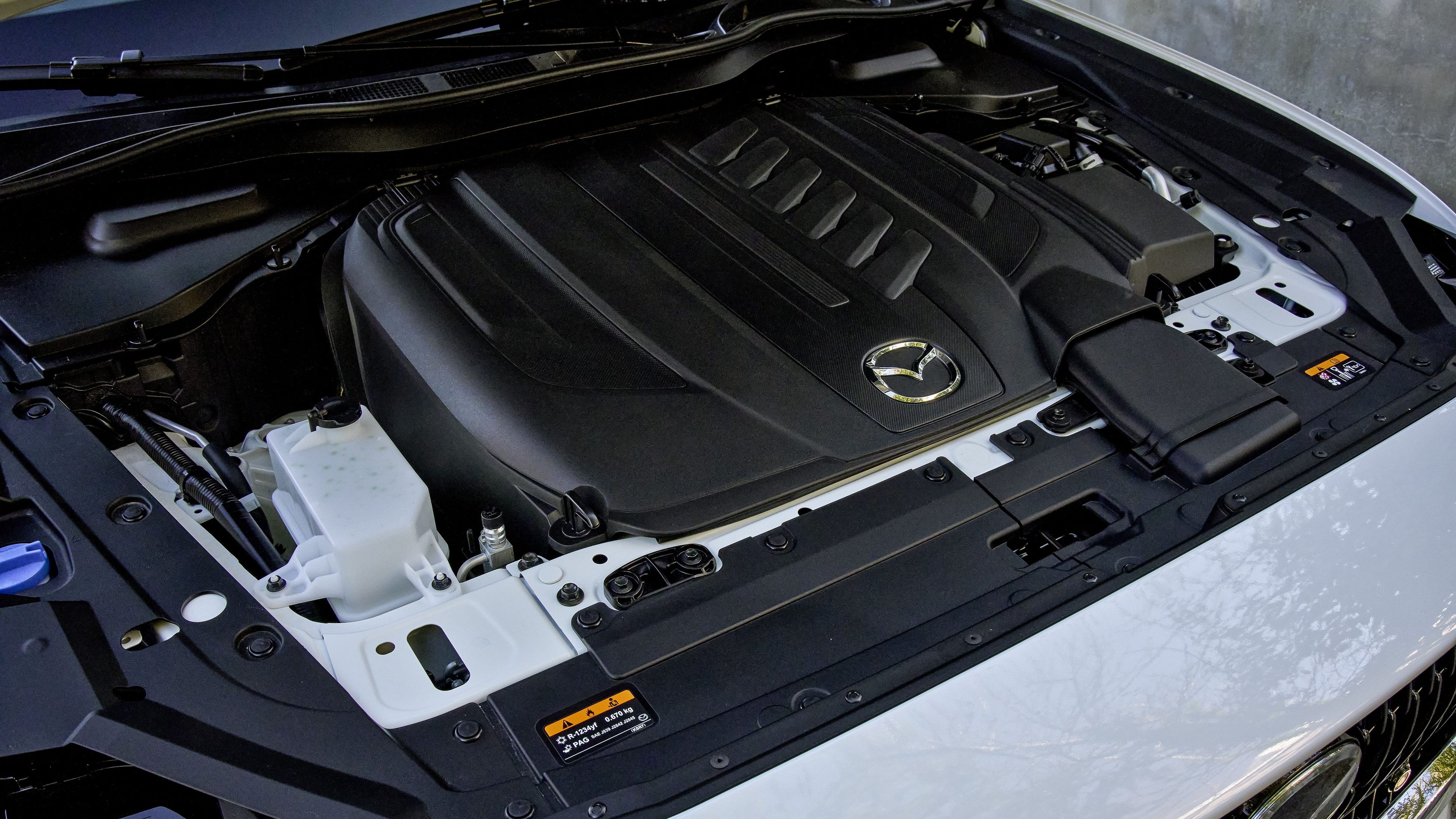 Motor del Mazda CX-60 e-Skyactiv D