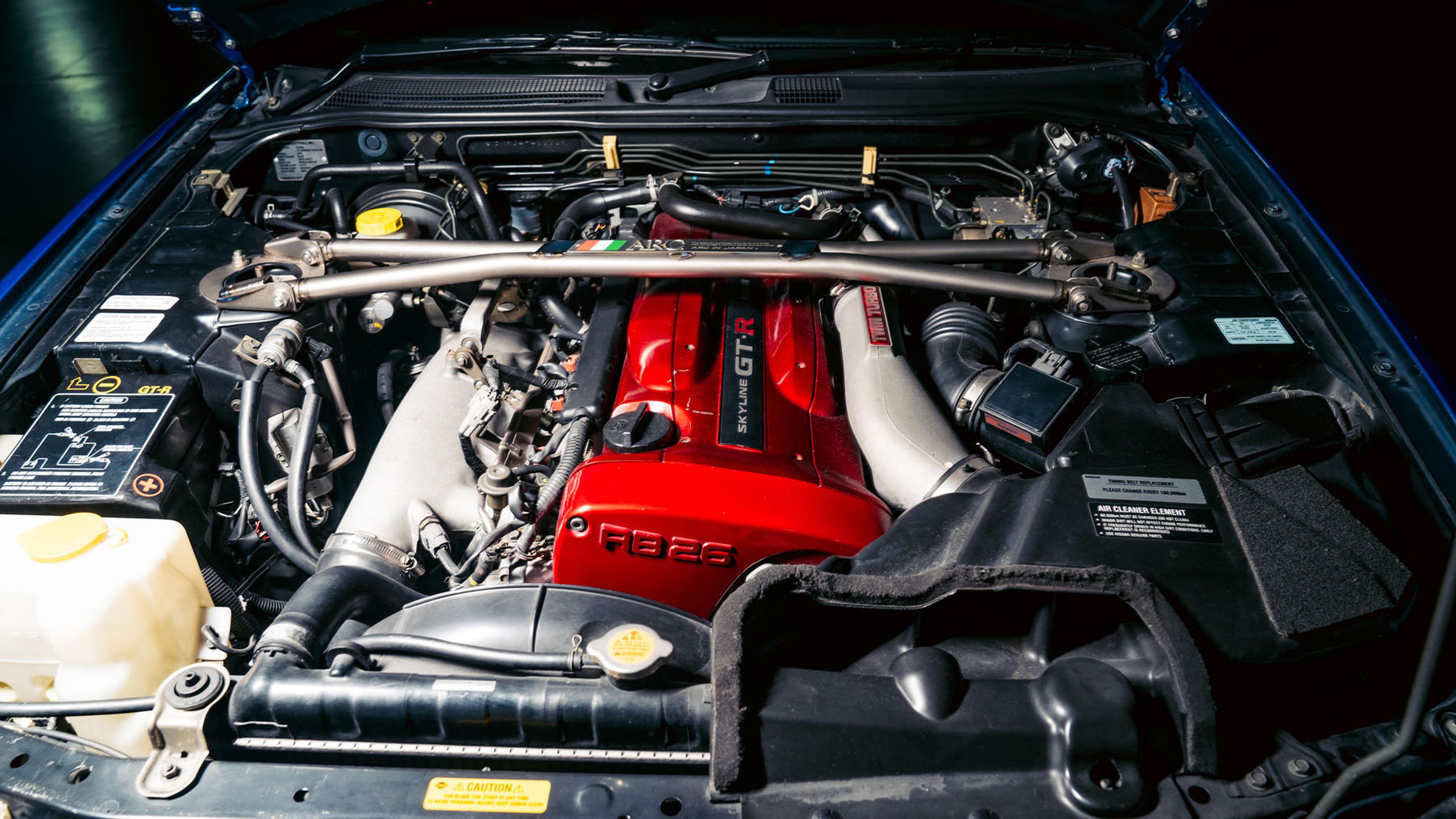 Motor RB26 del Nissan Skyline GT-R (R34) de Fast & Furious