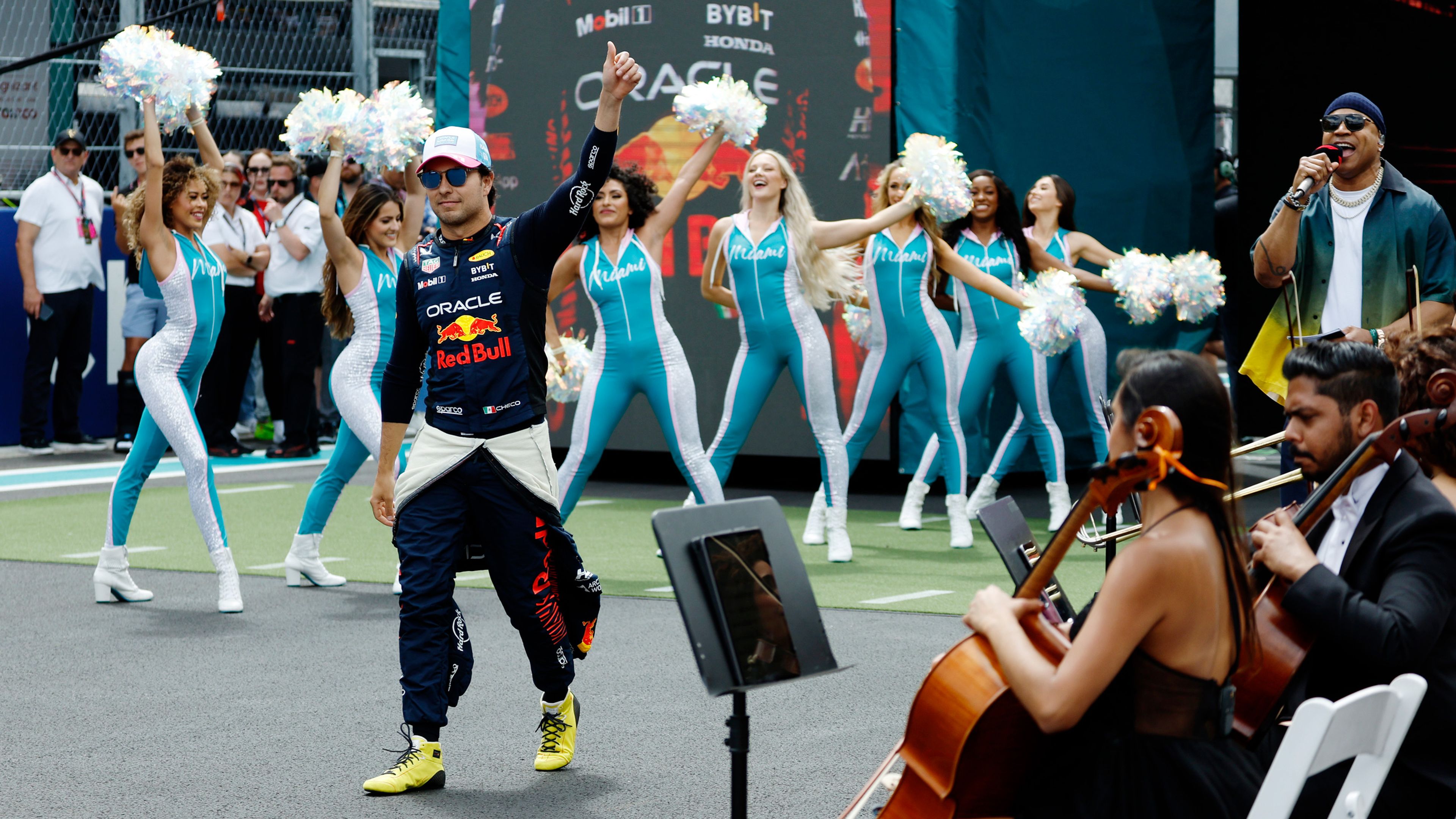 Sergio Pérez en el GP de Miami de Fórmula 1 2023