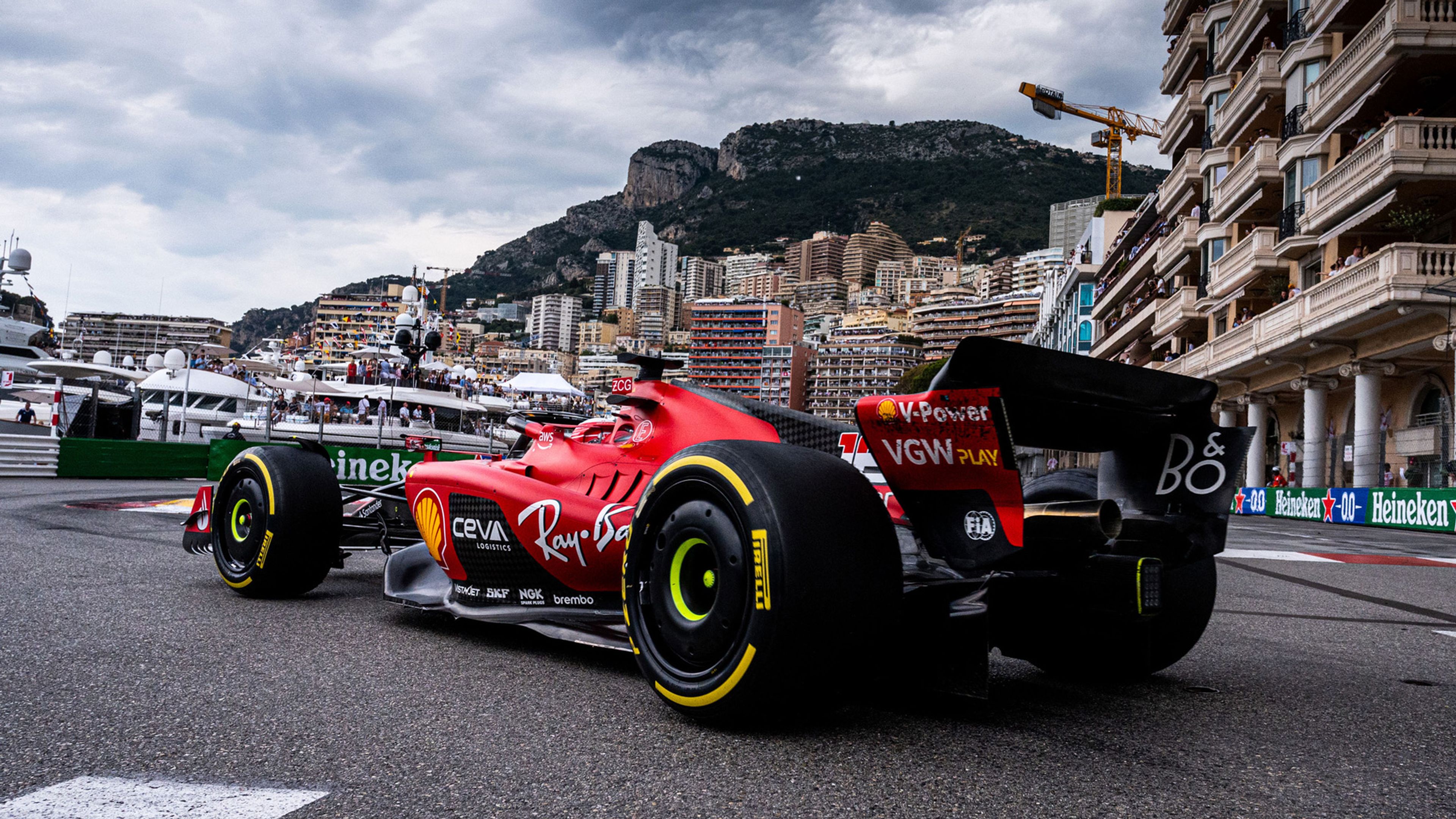 Ferrari en el GP de Mónaco de F1 2023
