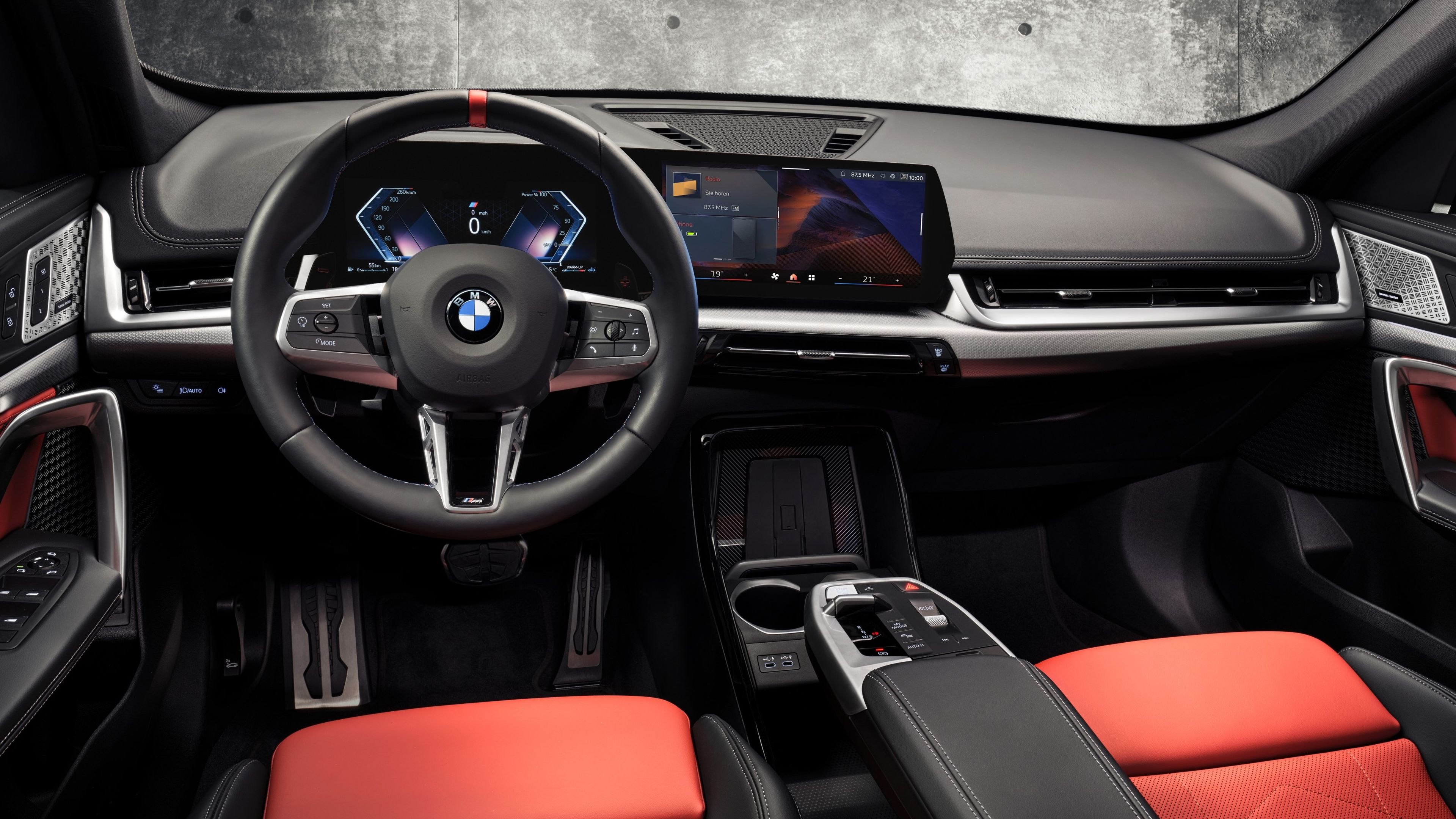Interior del BMW X1 M35i xDrive