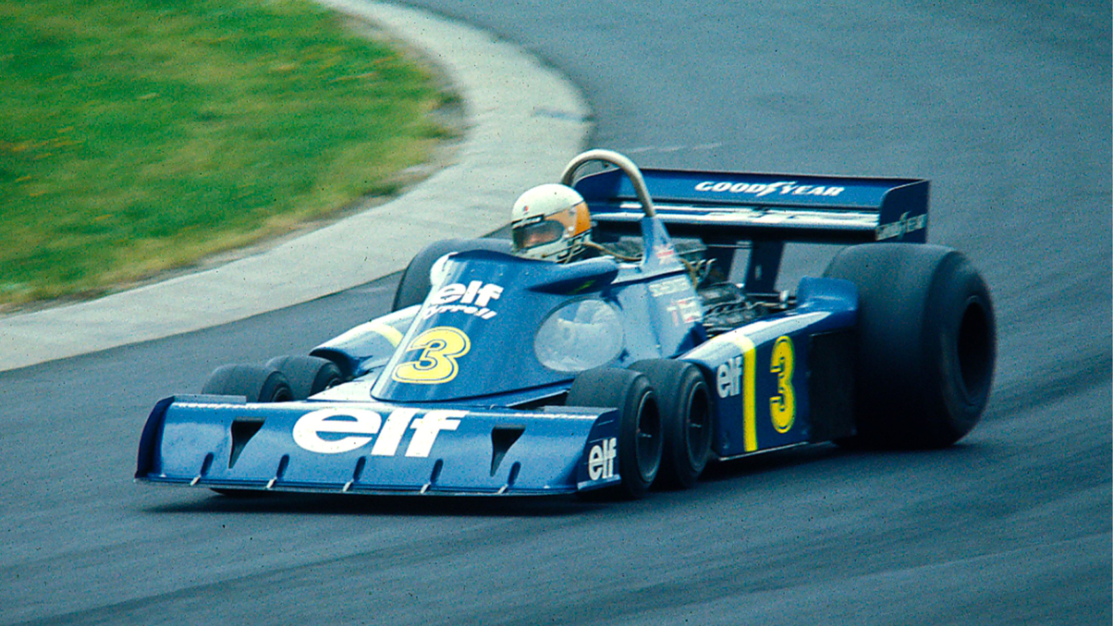 Jody Scheckter con el Tyrrell Ford P34, 1976