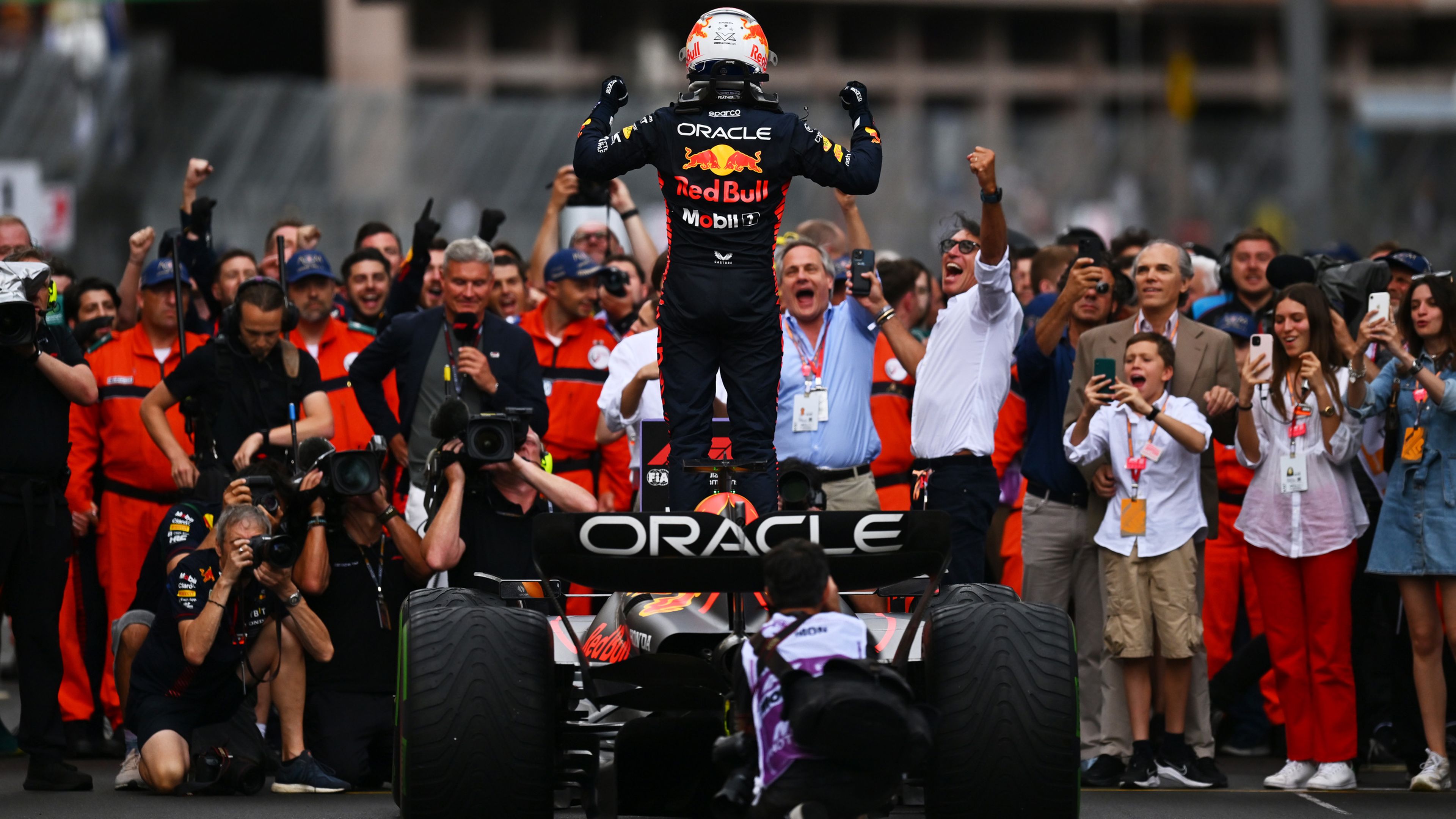 Max Verstappen en el GP de Mónaco de F1 2023