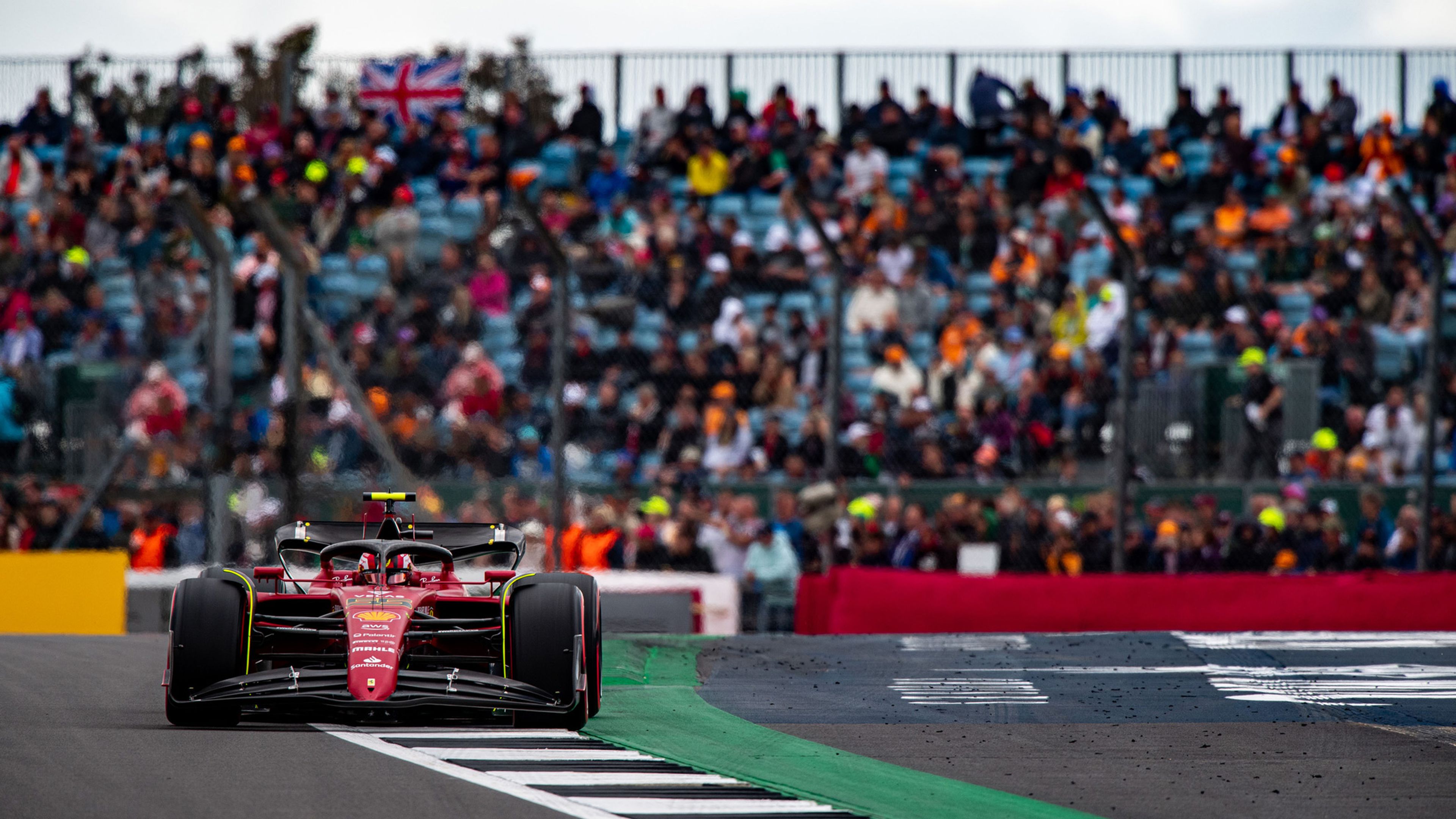 Carlos Sainz en el GP de Gran Bretaña de Fórmula 1