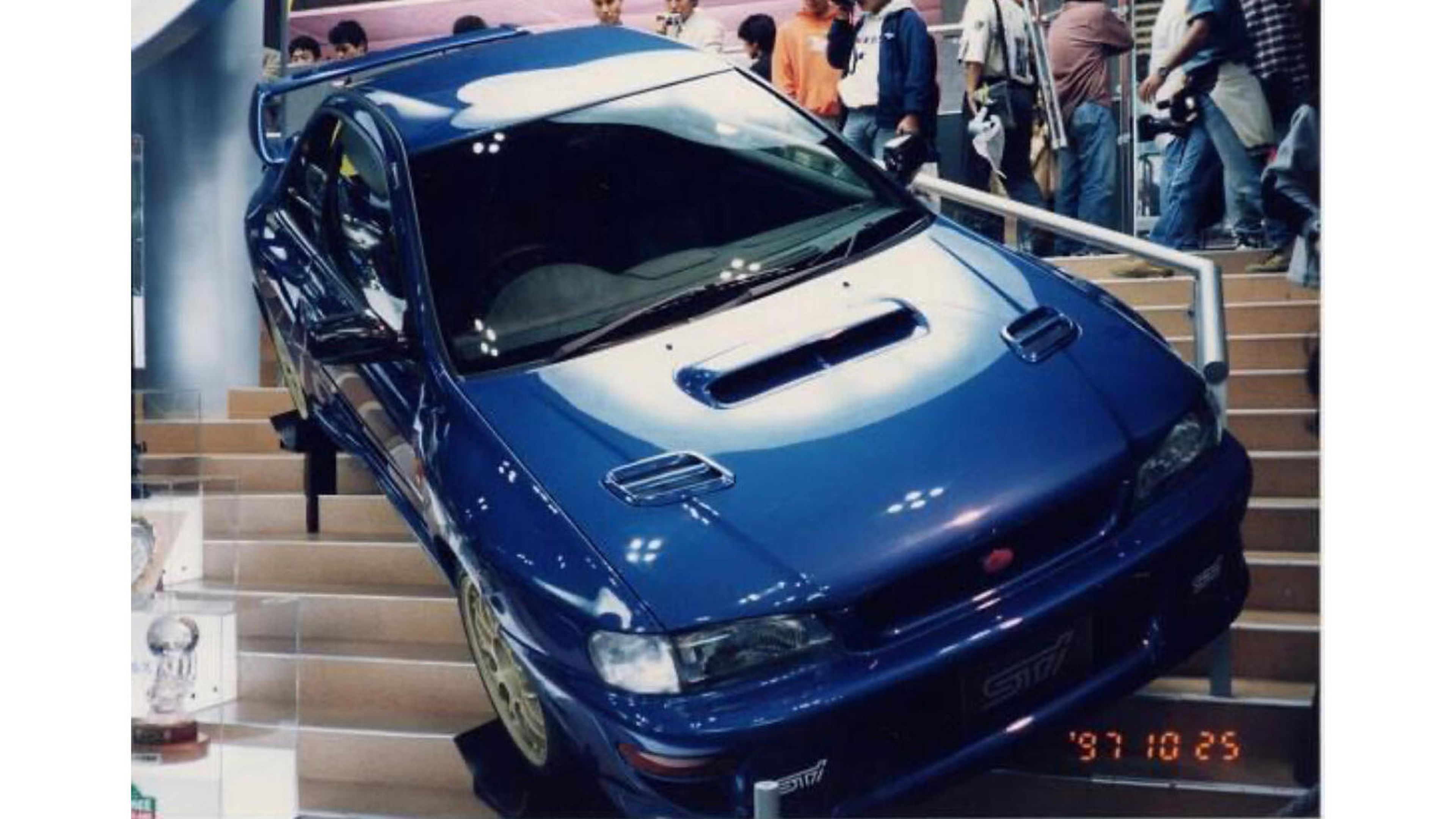 El prototipo, en el Salón de Tokio de 1997