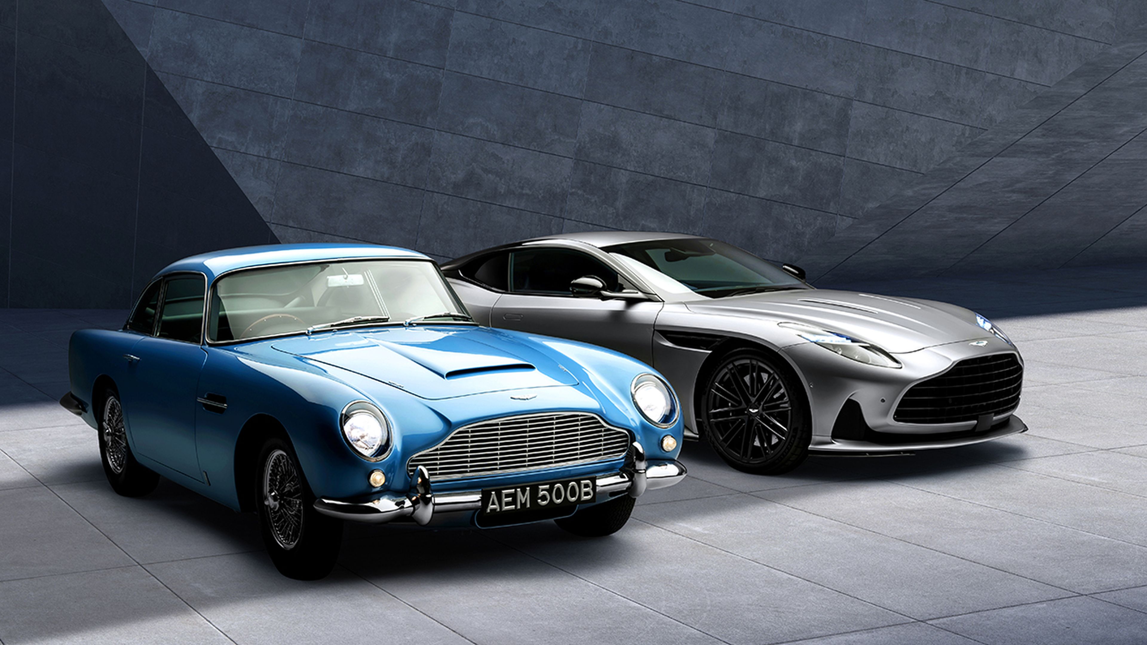 Aston Martin DB5 y DB12