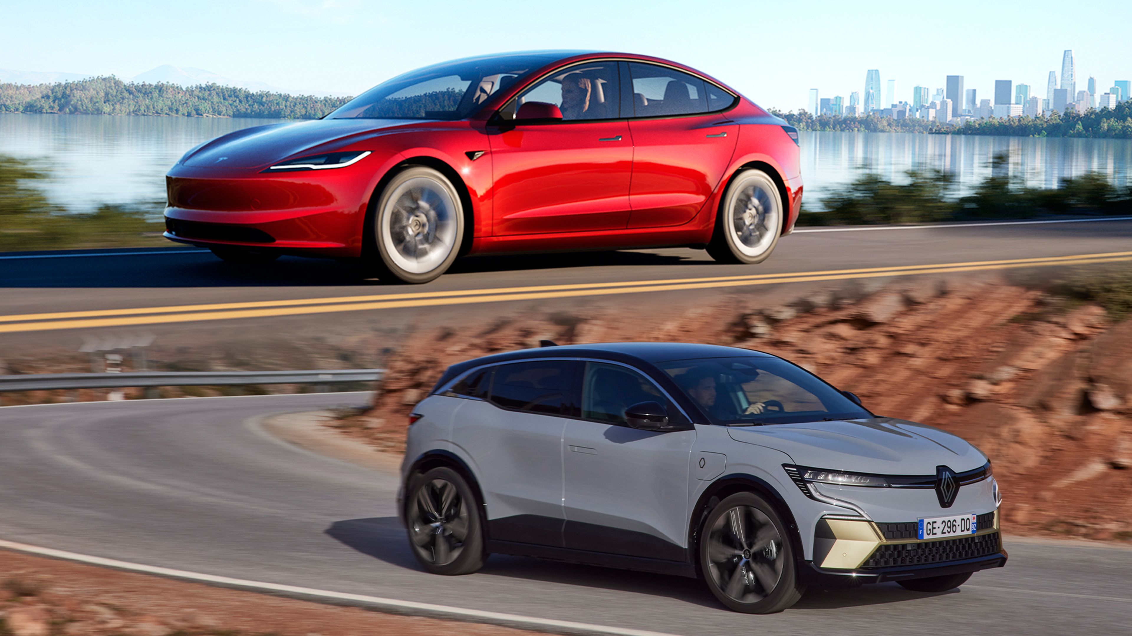 Tesla Model 3 vs Renault Megane E-Tech