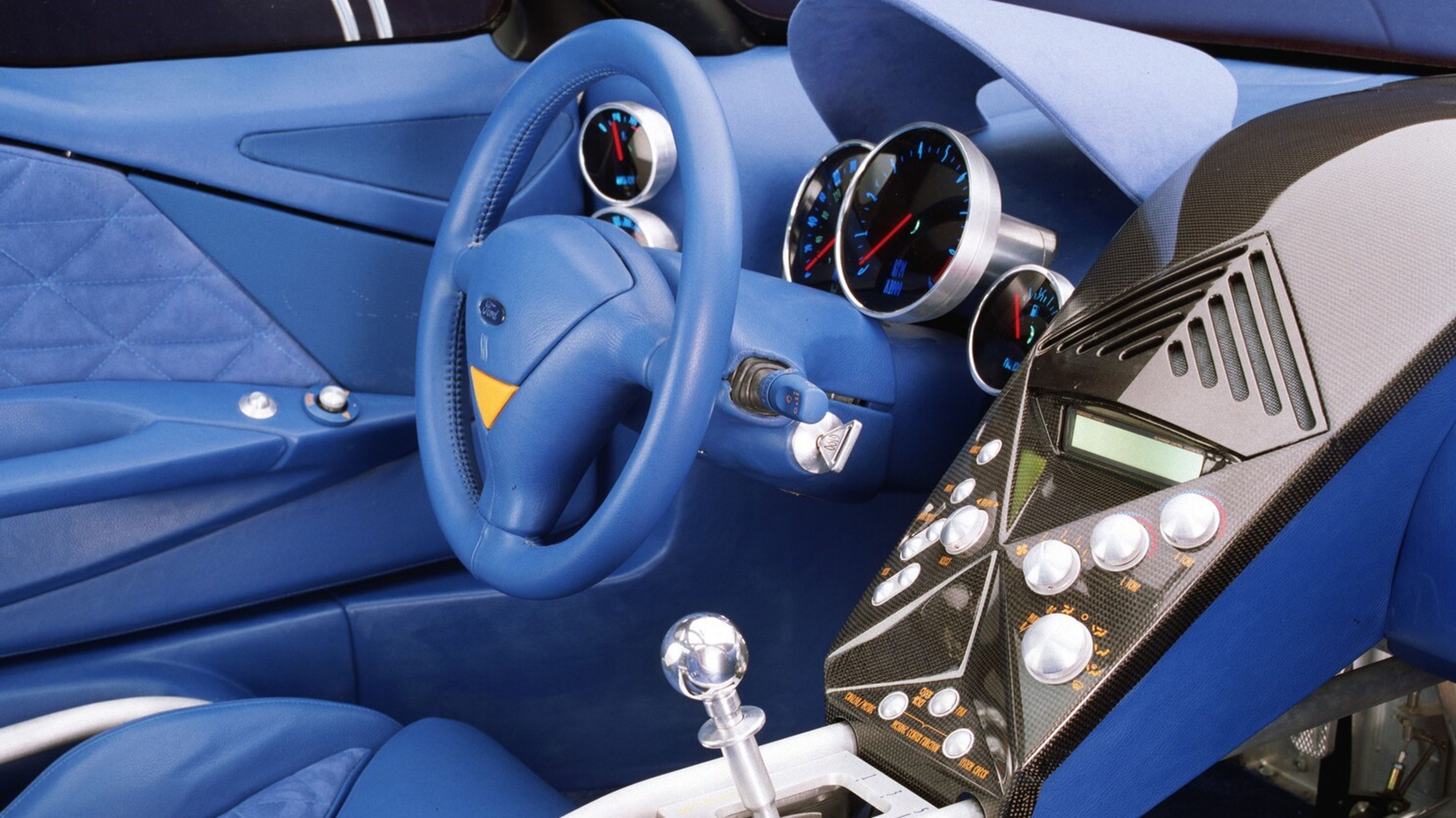 Interior del Ford GT90