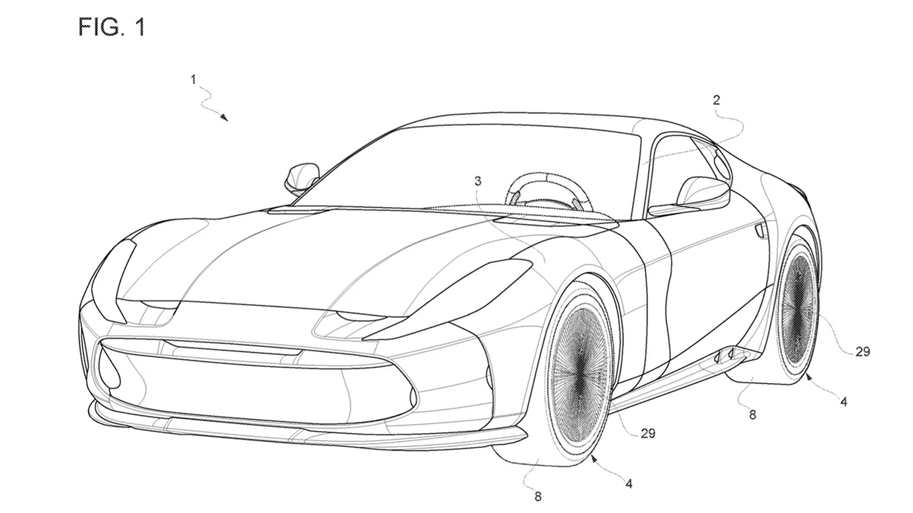 motor eléctrico de Ferrari en las ruedas