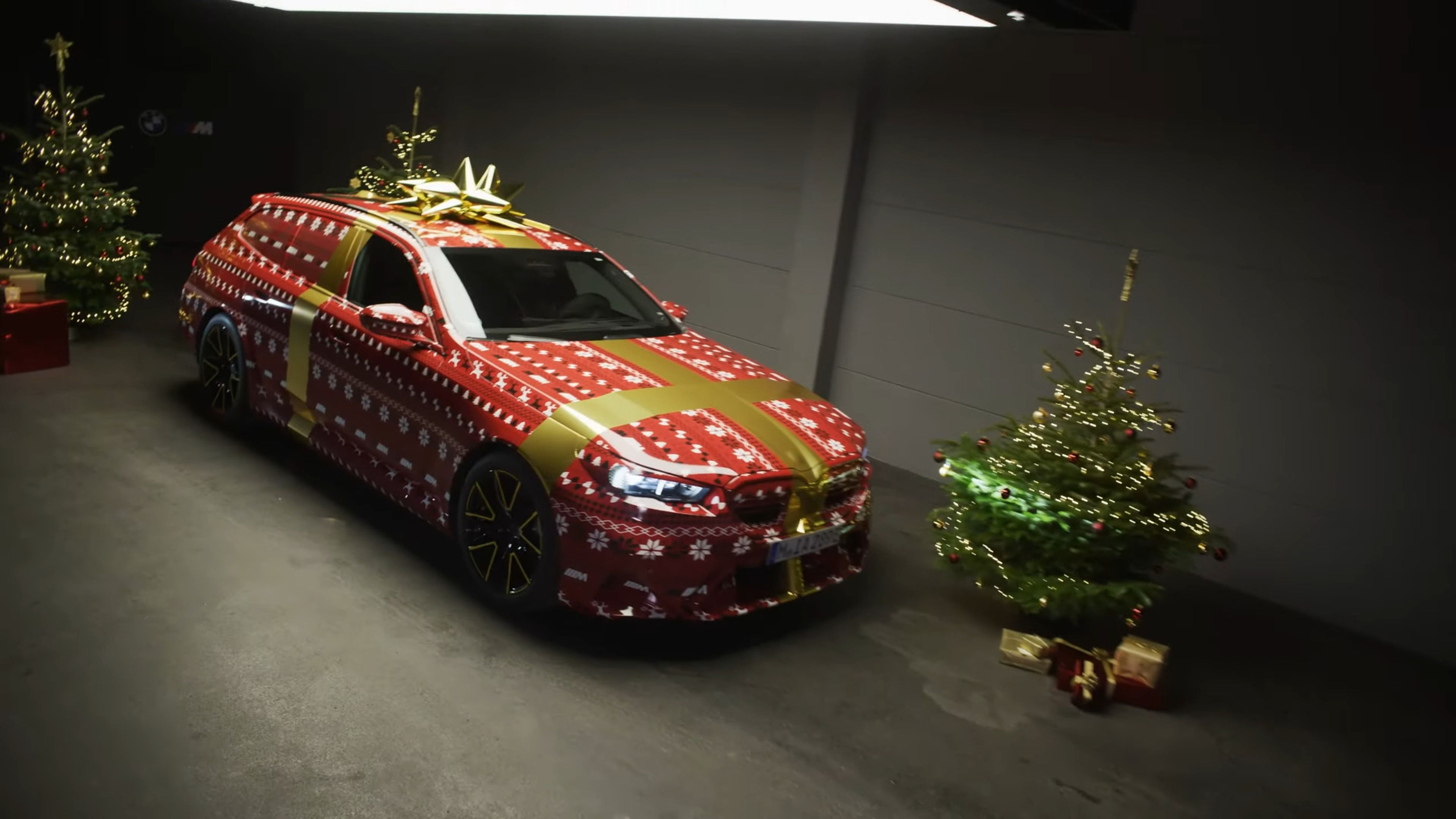 Teaser navideño del BMW M5 Touring