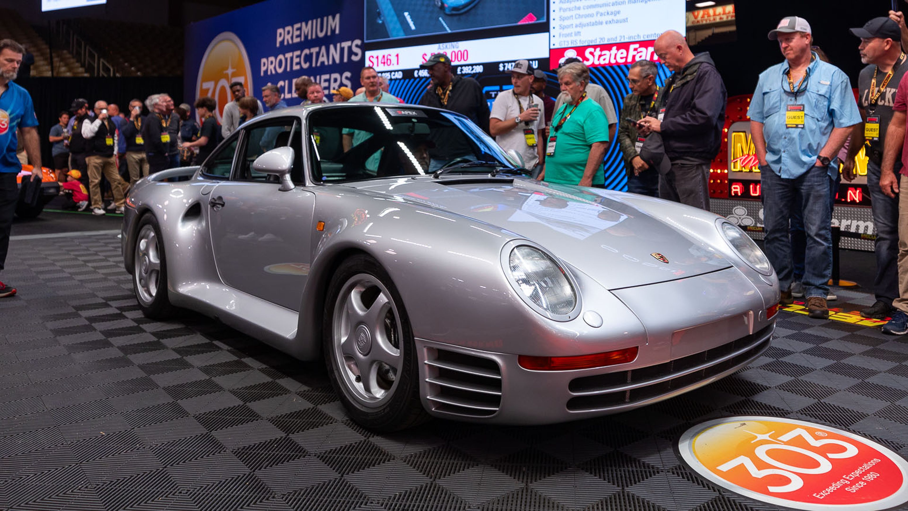 Porsche 959 en la subasta Kissimmee 2024 de Mecum