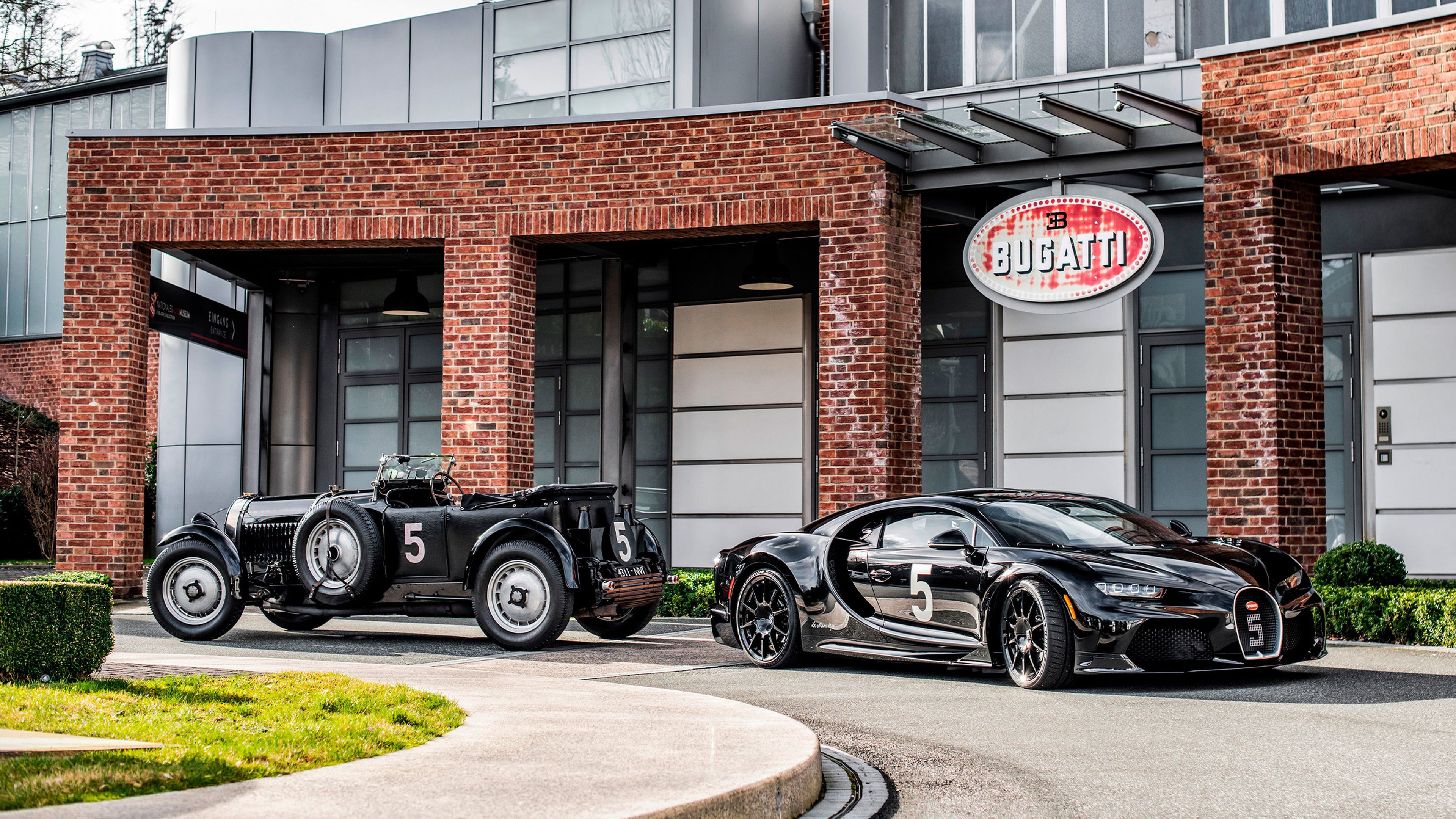 Bugatti Chiron Super Sport Hommage T50S y Bugatti Type 50S