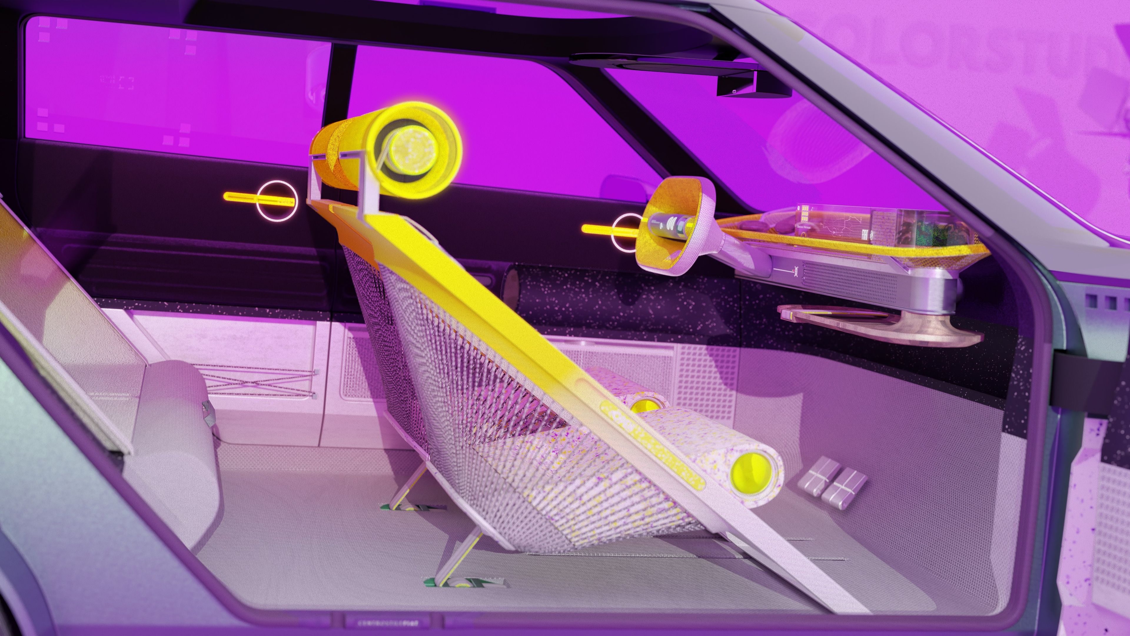 Interior del Fiat City Car Concept