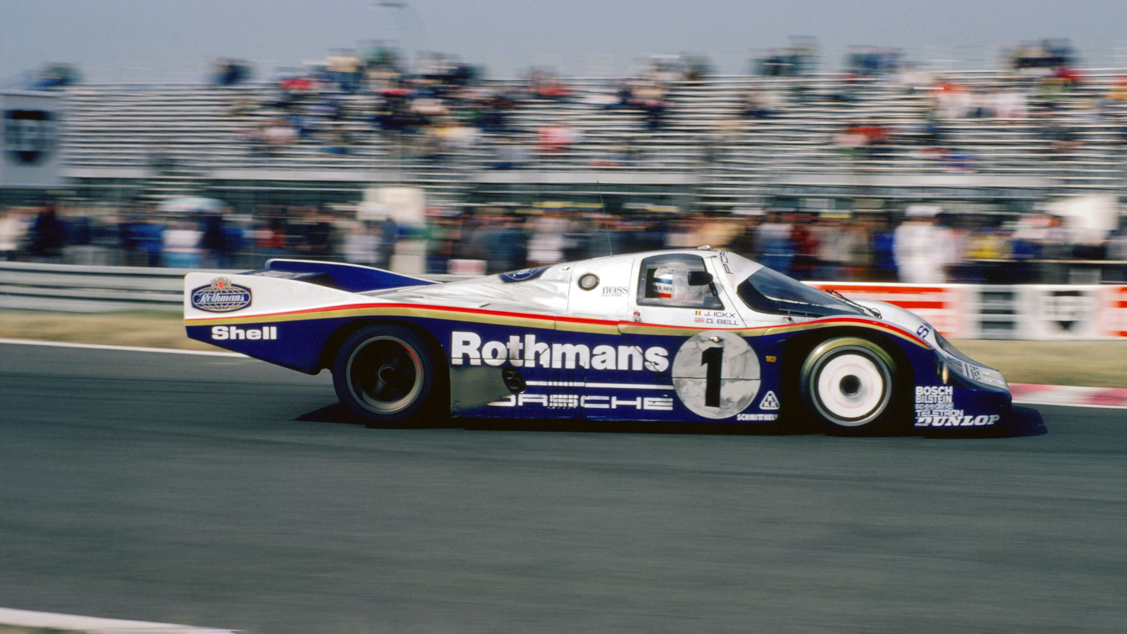 Porsche 956 de Jacky Icxk y Derek Bell Le Mans 1983
