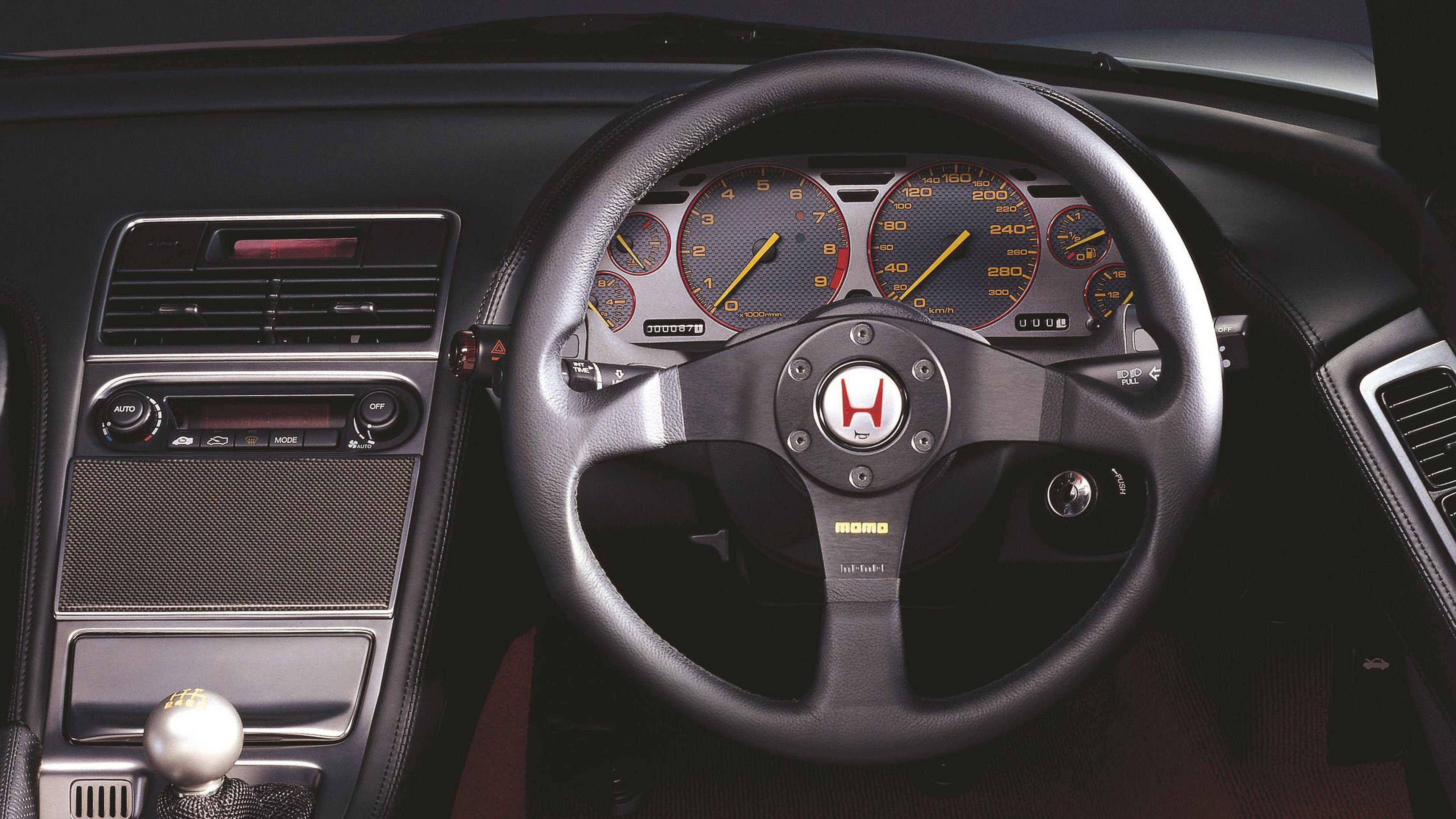Interior del Honda NSX Type R