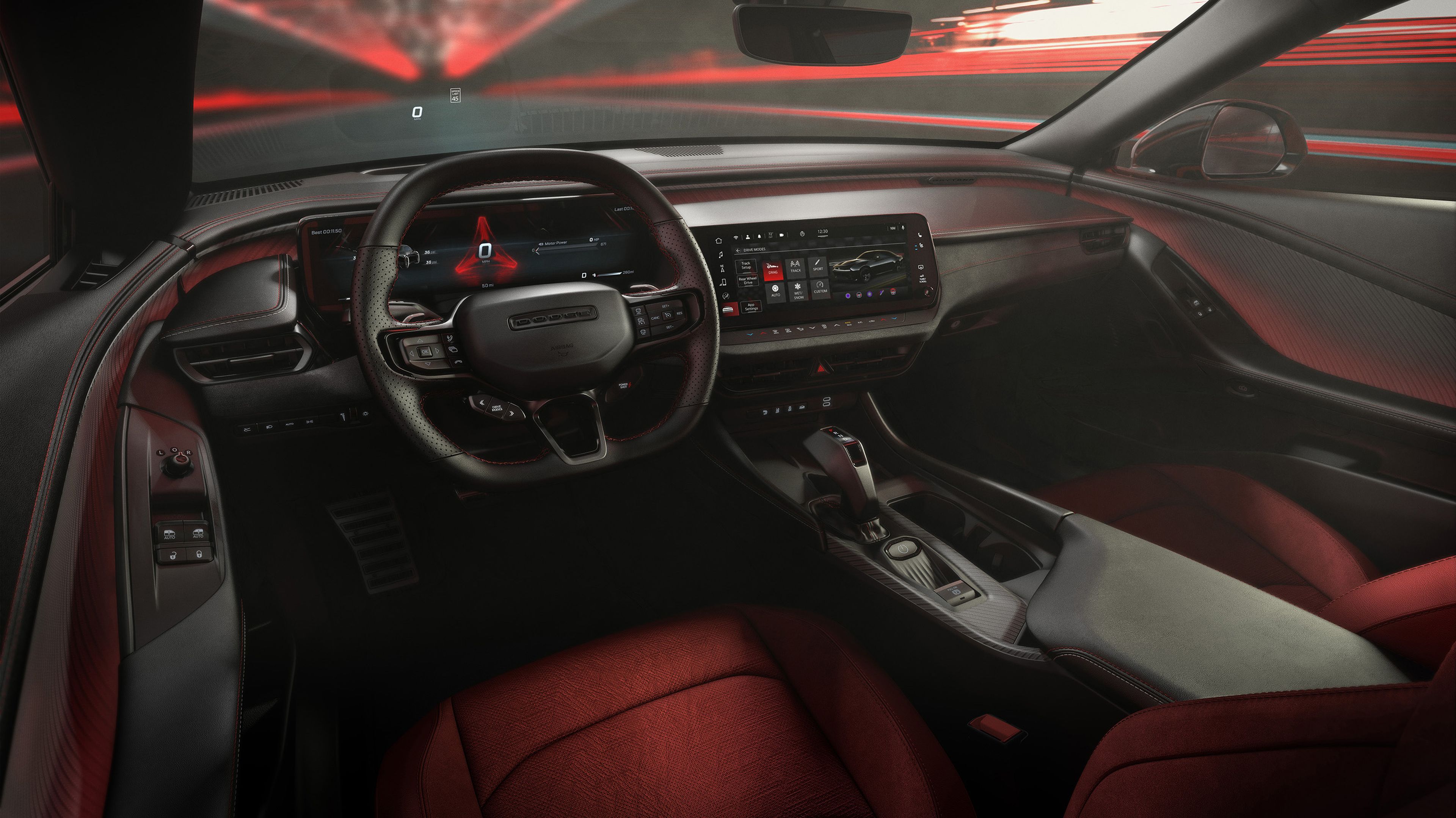 Interior del nuevo Dodge Charger 2024