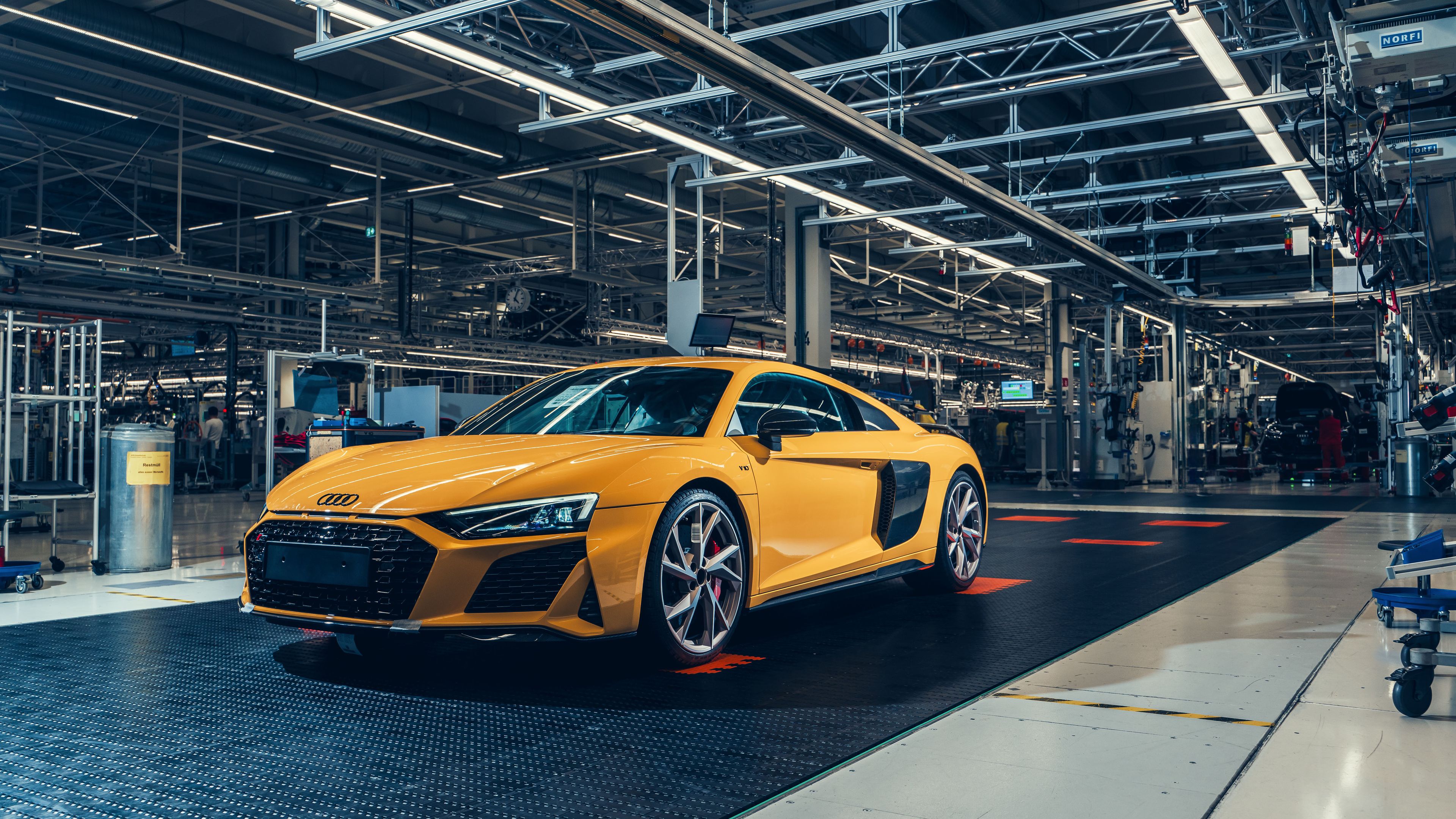 Fabricación del último Audi R8