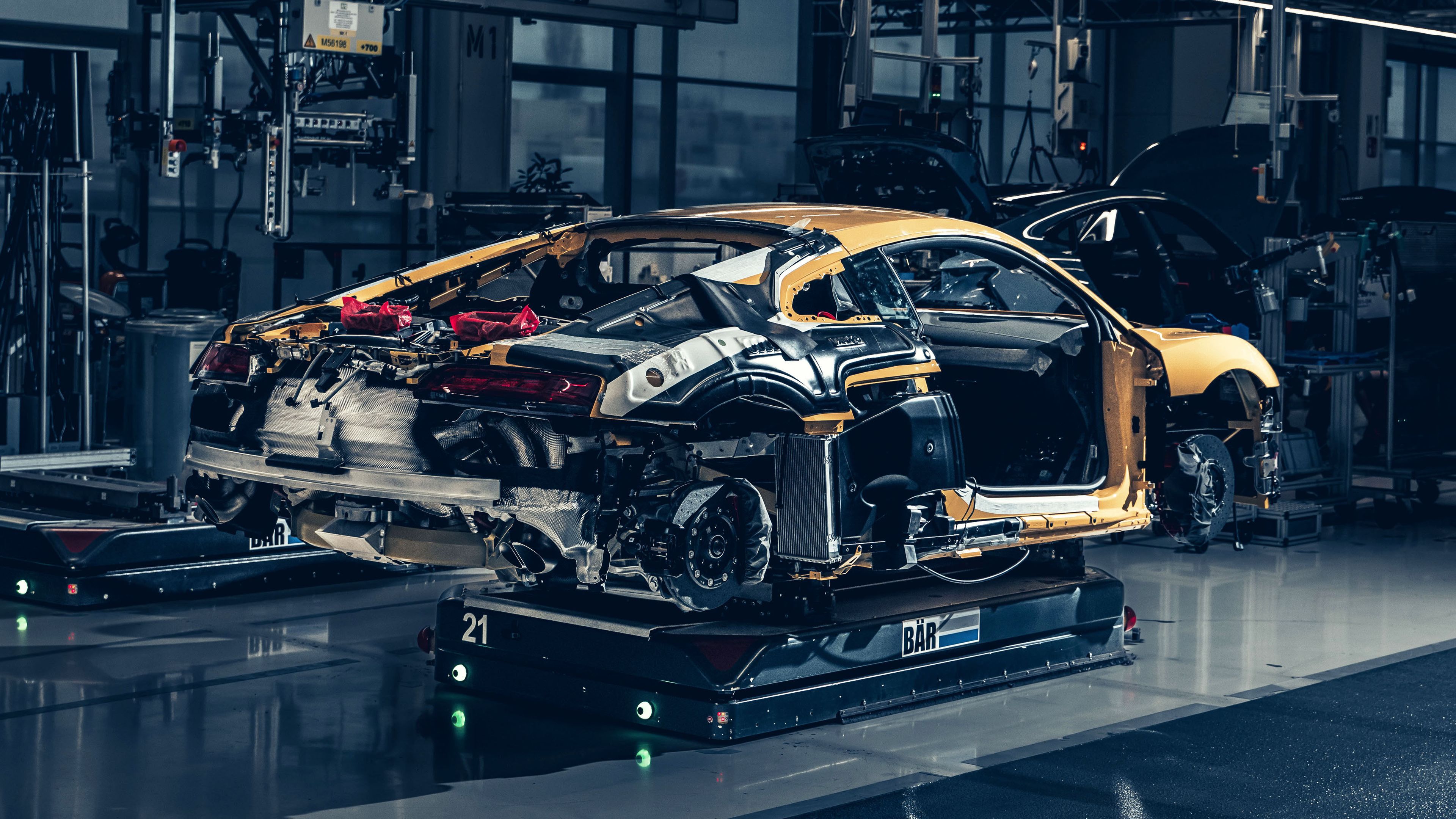 Fabricación del último Audi R8
