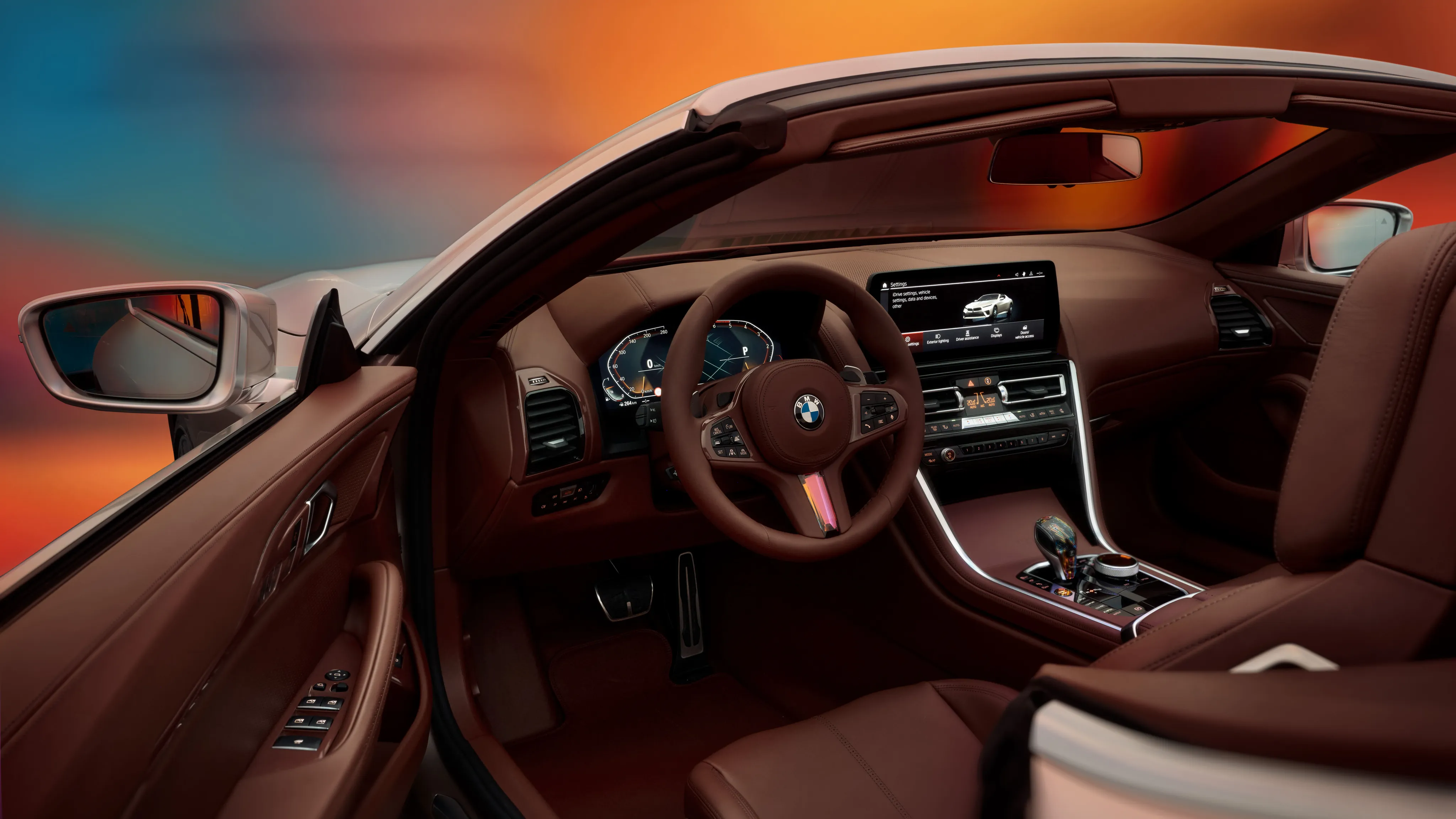 Interior del BMW Concept Skytop