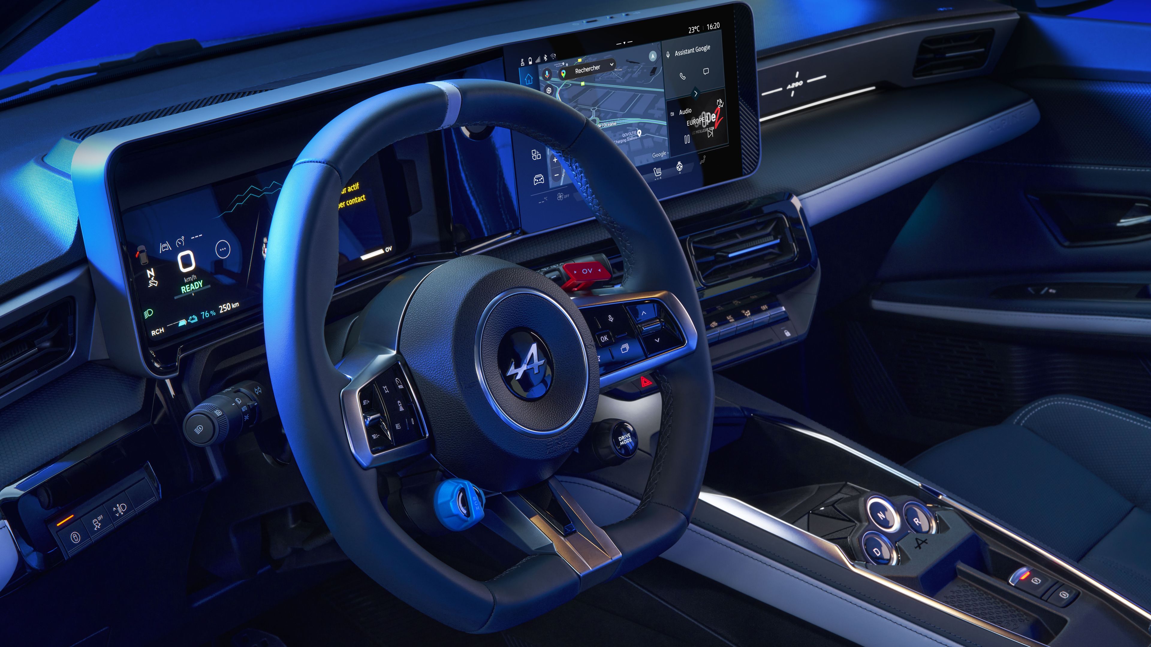 Interior del Alpine A290 2024