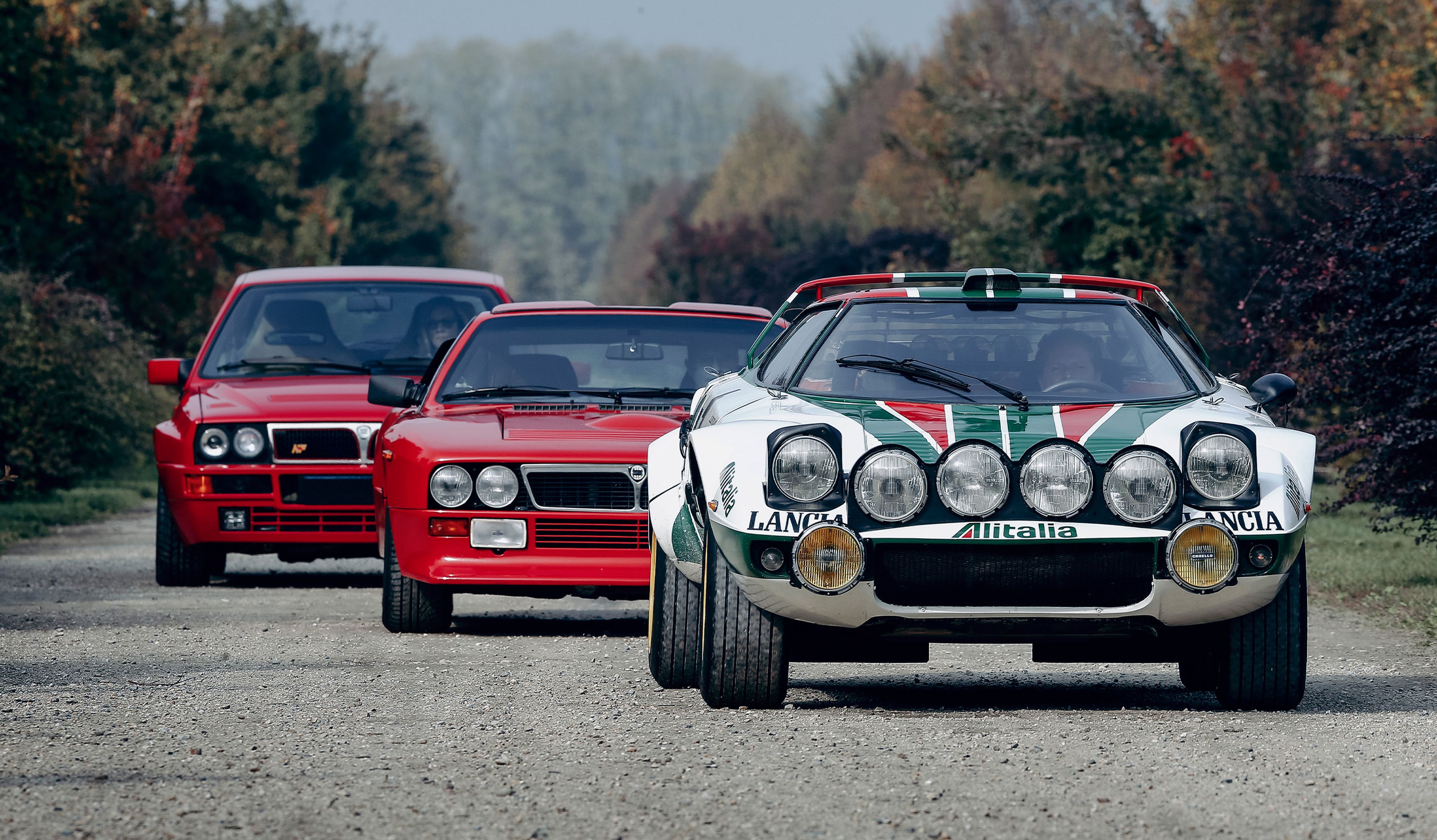 Lancia Stratos, Lancia 037 y Lancia HF Delta Integrale
