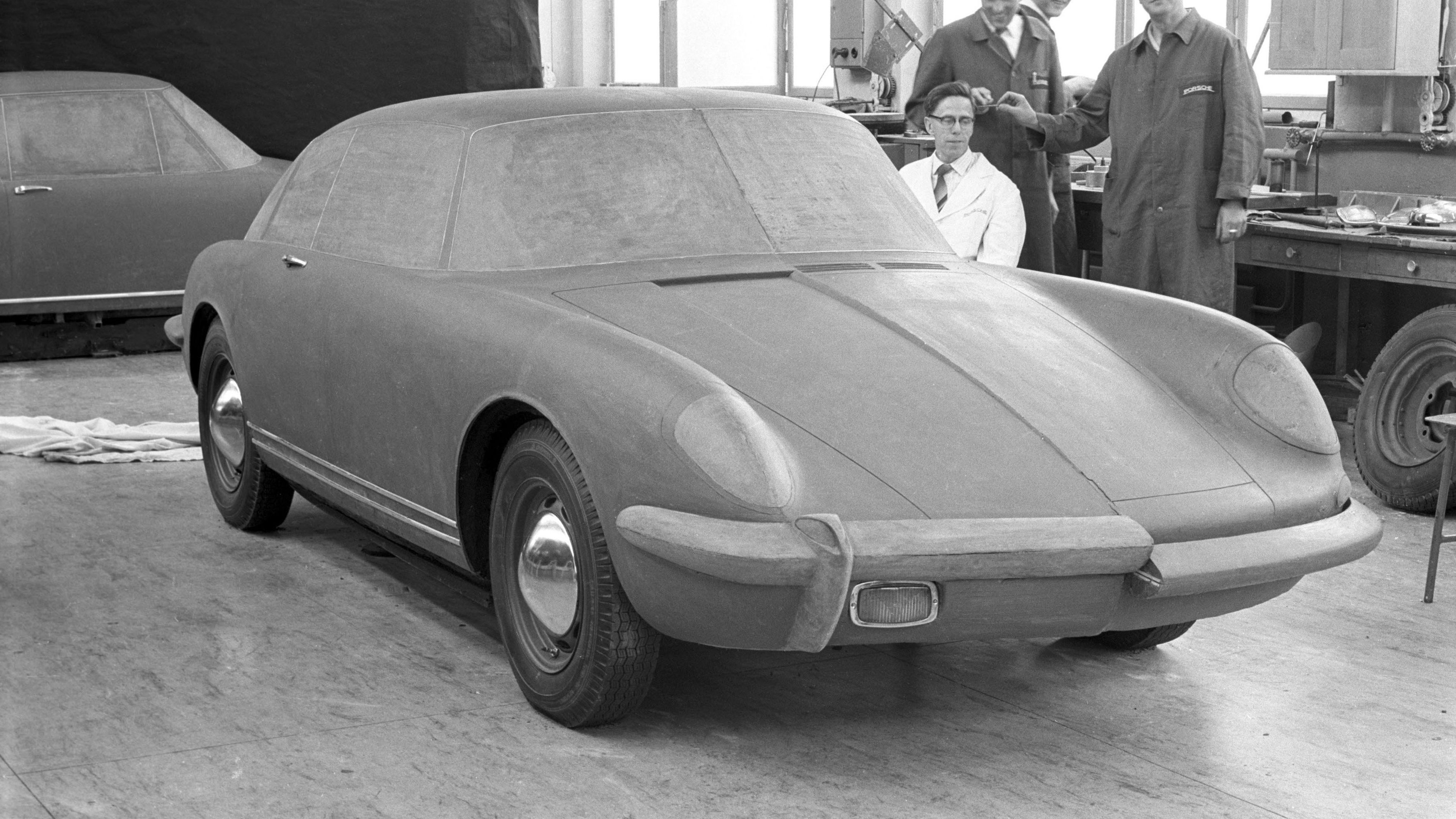 Prototipos del Porsche 901, posteriormente Porsche 911