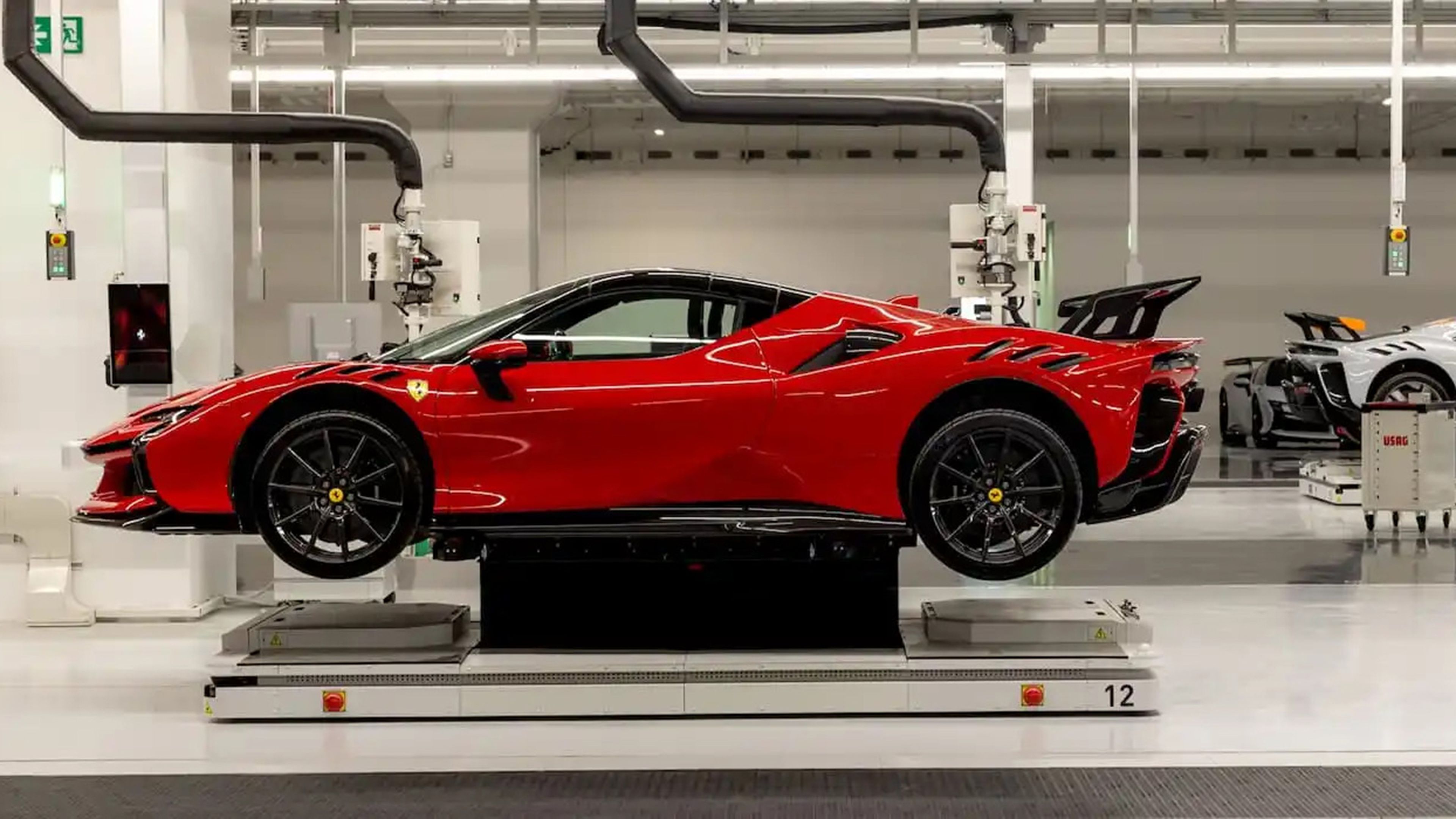 Edificio de coches eléctricos de Ferrari
