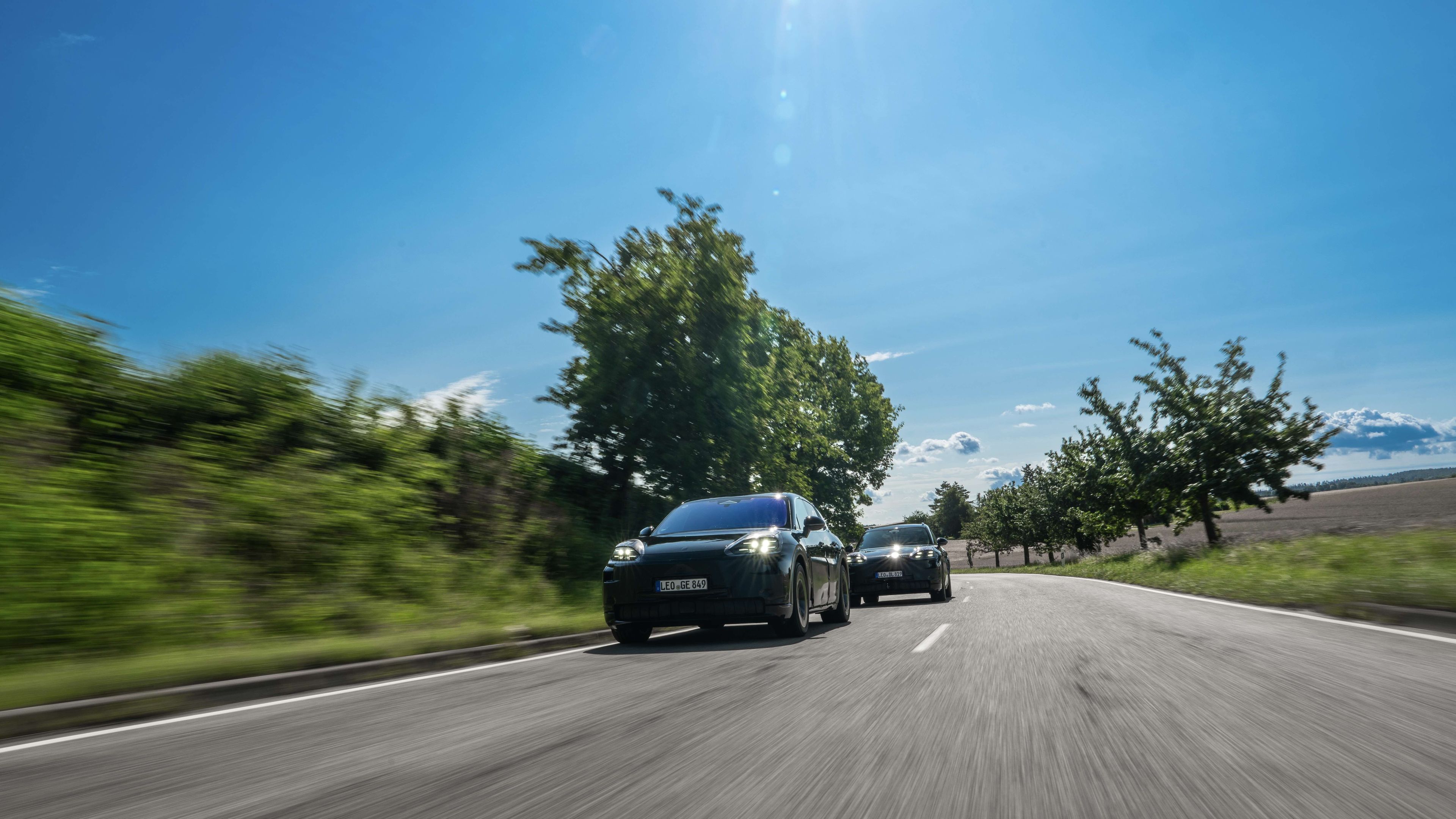 Prototipos del Porsche Cayenne eléctrico