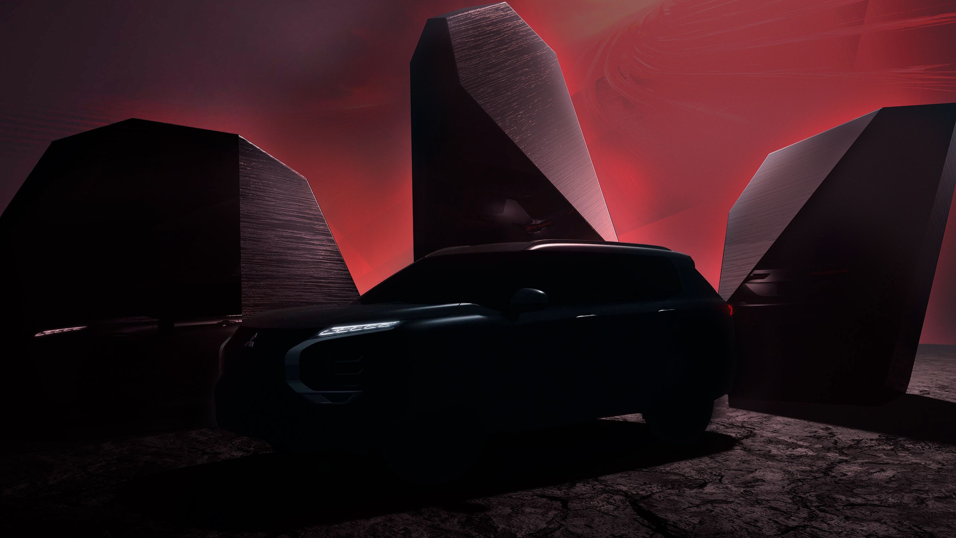 Teaser del Mitsubishi Outlander PHEV