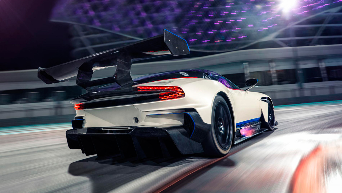 Aston Martin Vulcan, trasera Aston Martin Vulcan, trasera