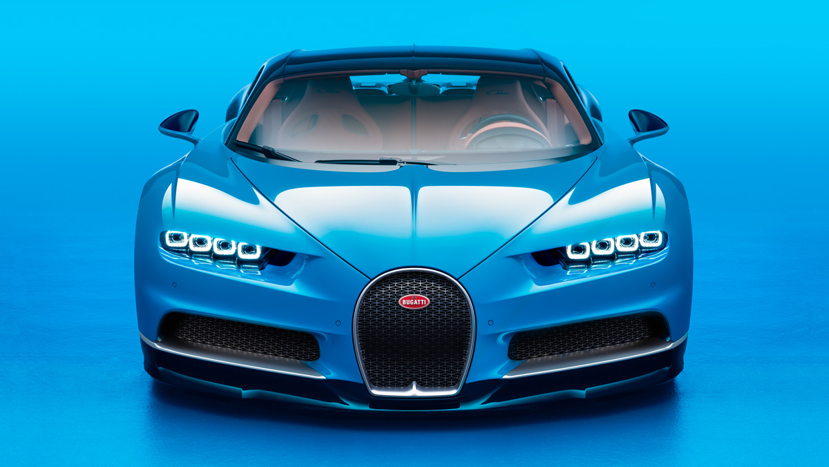 Bugatti Chiron frontal Bugatti Chiron frontal
