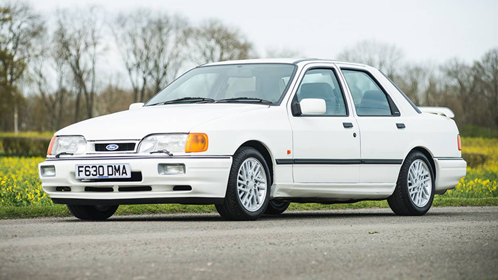 Ford Sierra RS Cosworth Ford Sierra RS Cosworth blanco subasta