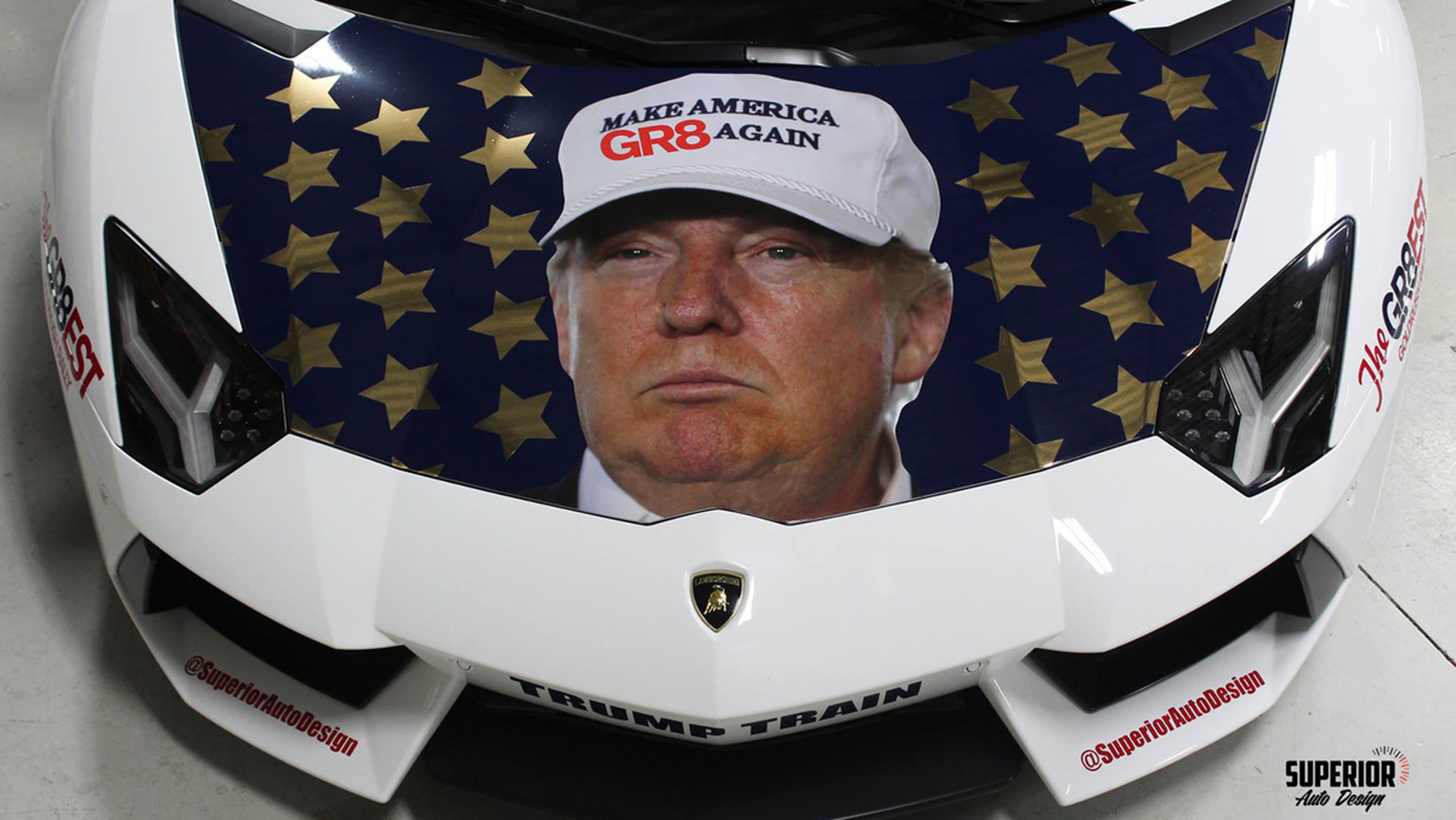 Lamborghini Aventador Donald Trump, 2