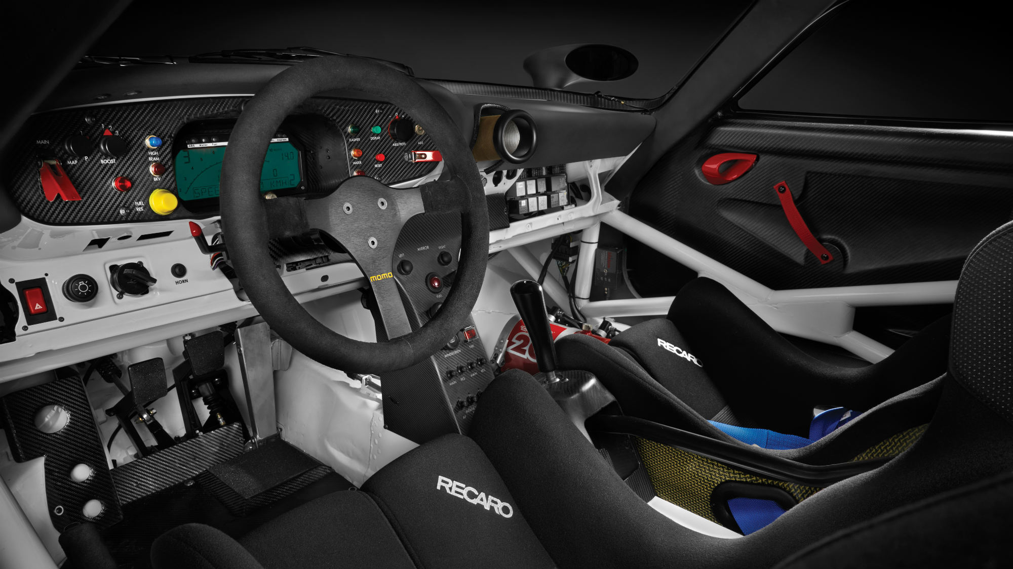 Porsche 911 GT1 Evolution Interior Porsche 911 GT1 Evolution