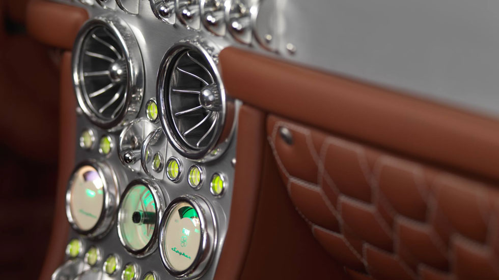 Spyker C8 Preliator detalle interior