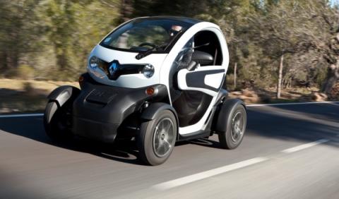 Renault Twizy frontal Renault Twizy frontal